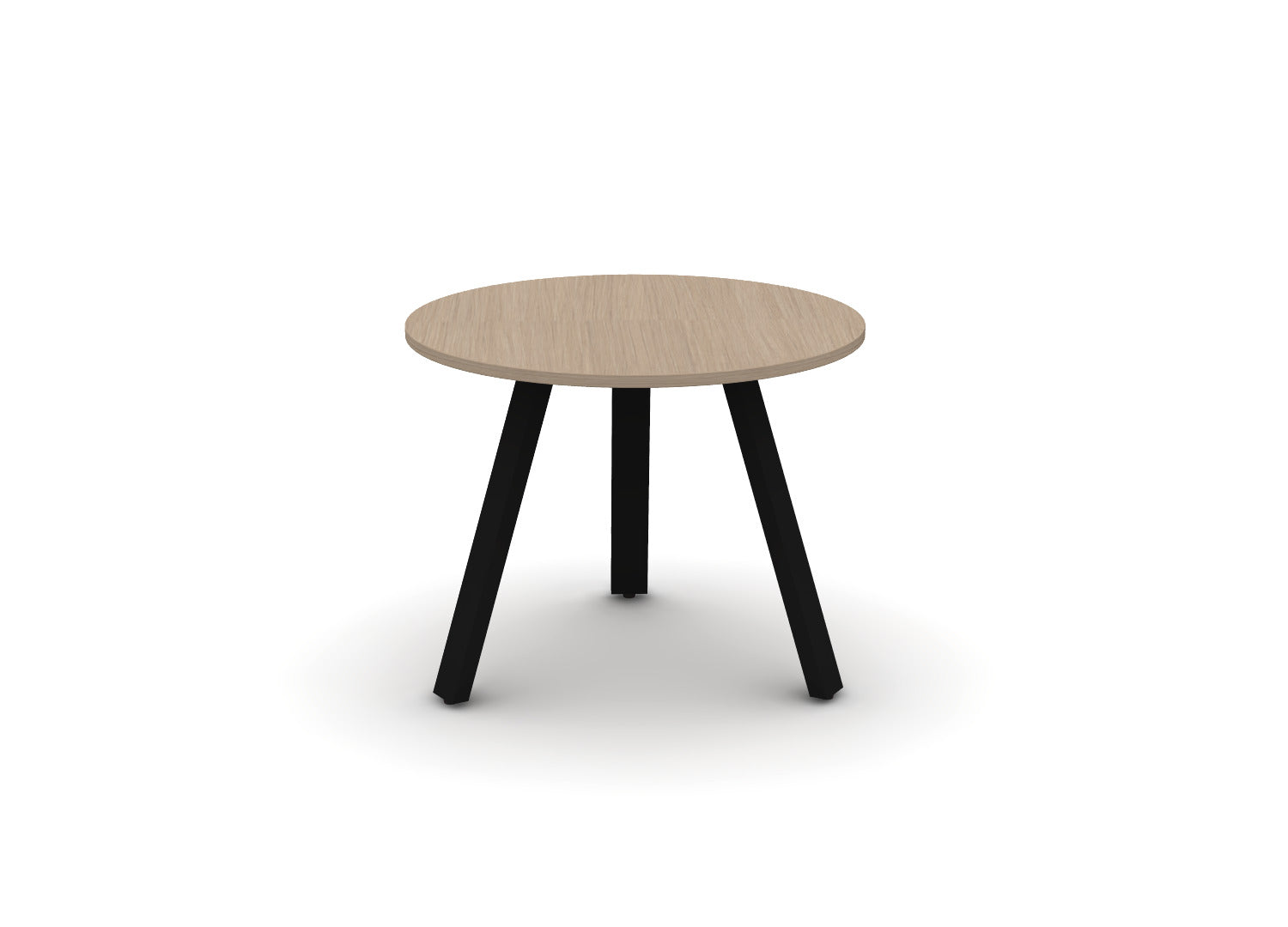 Round Angled-Leg Table