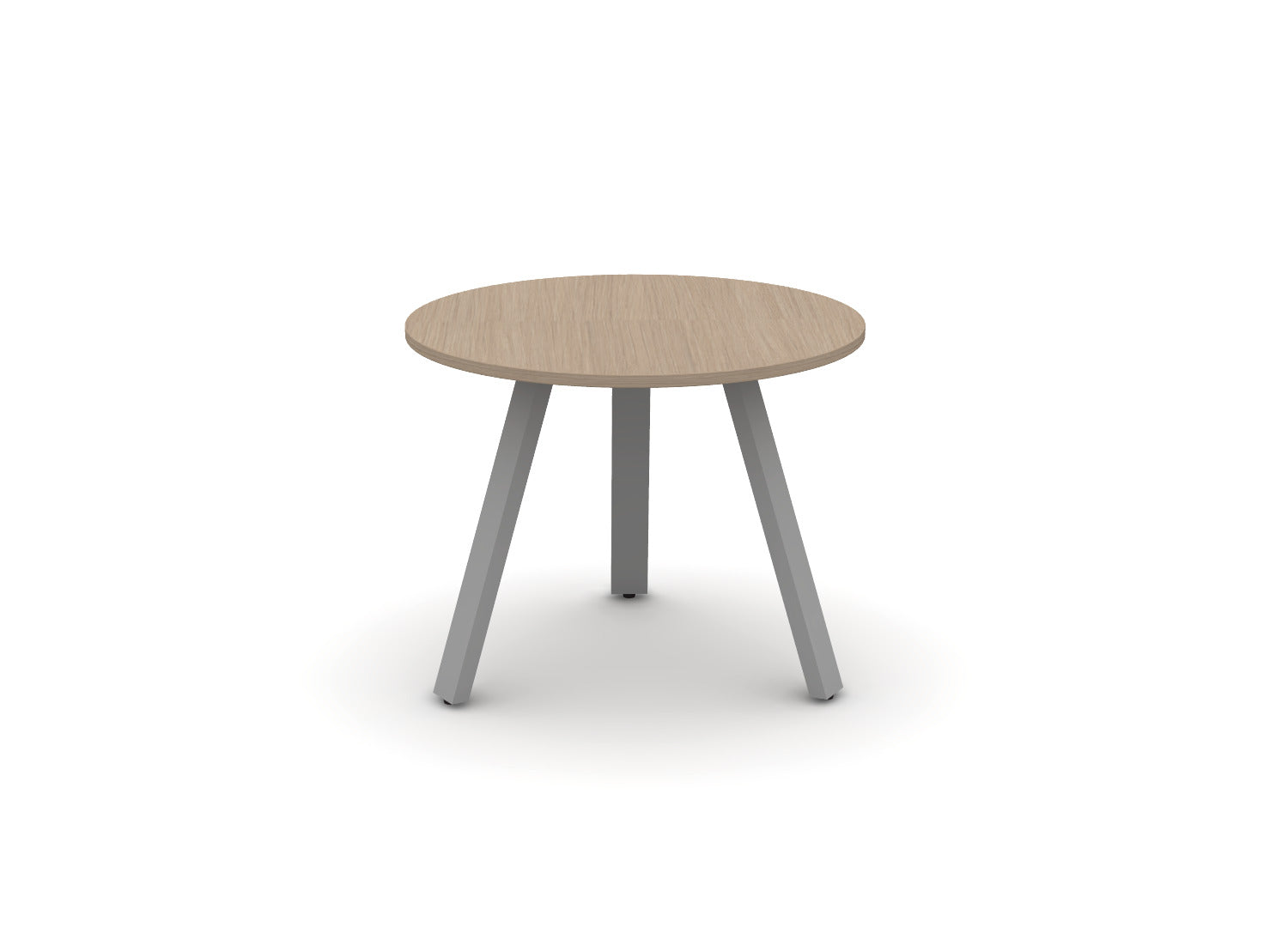 Round Angled-Leg Table