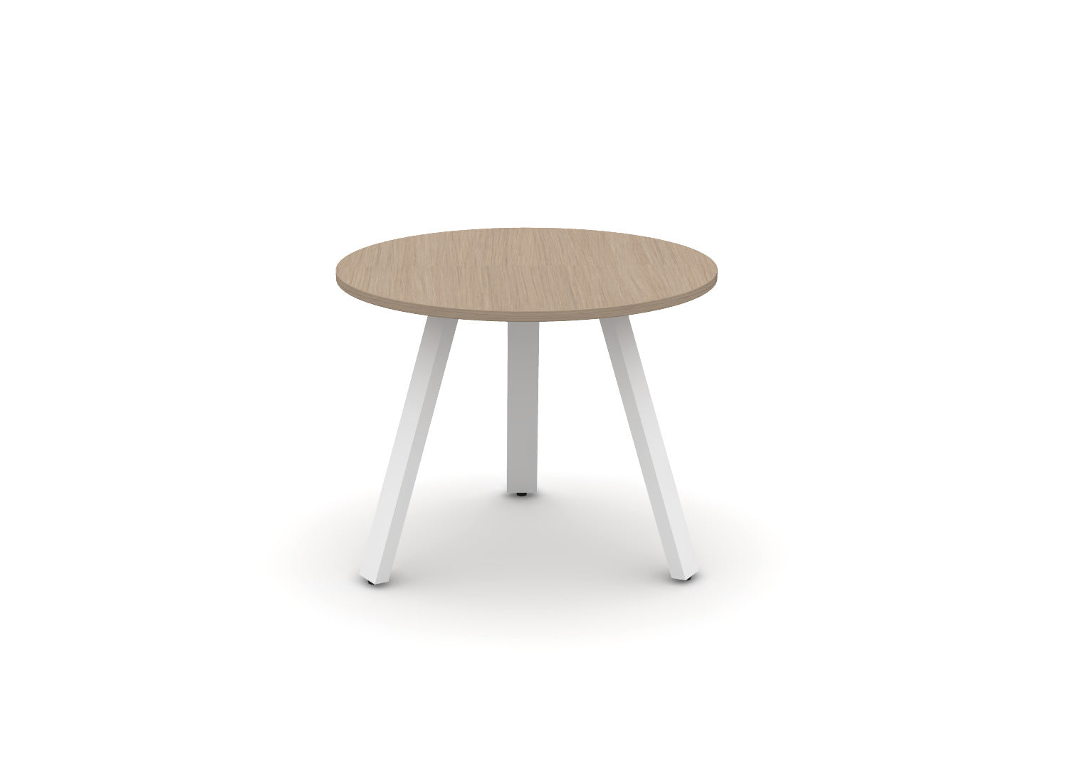 Round Angled-Leg Table