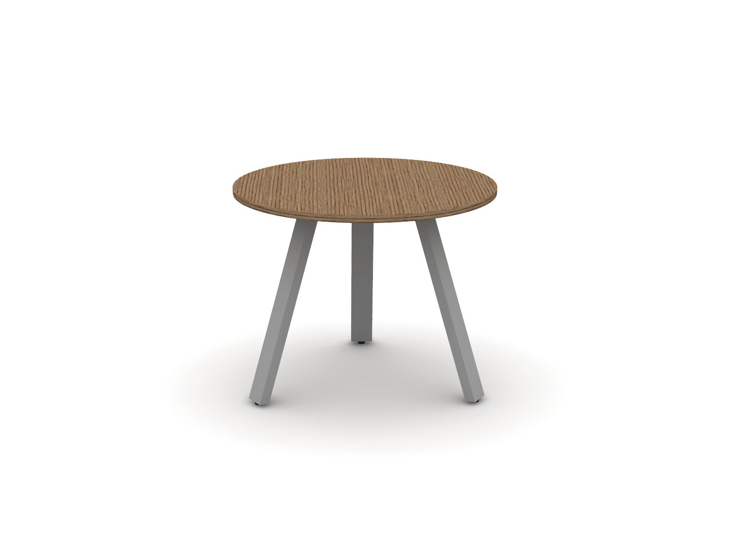 Round Angled-Leg Table