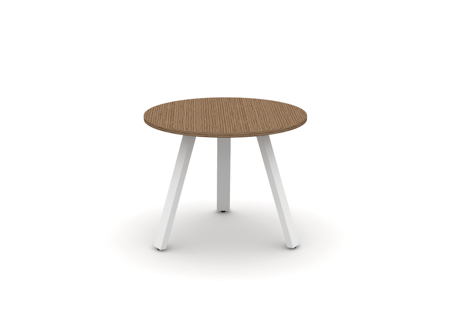 Round Angled-Leg Table