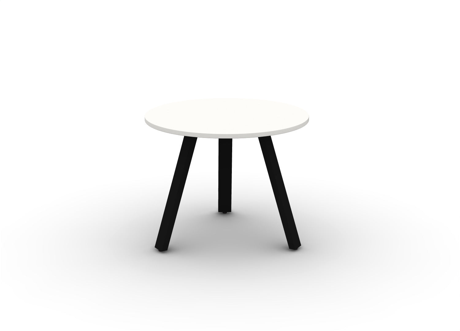 Round Angled-Leg Table