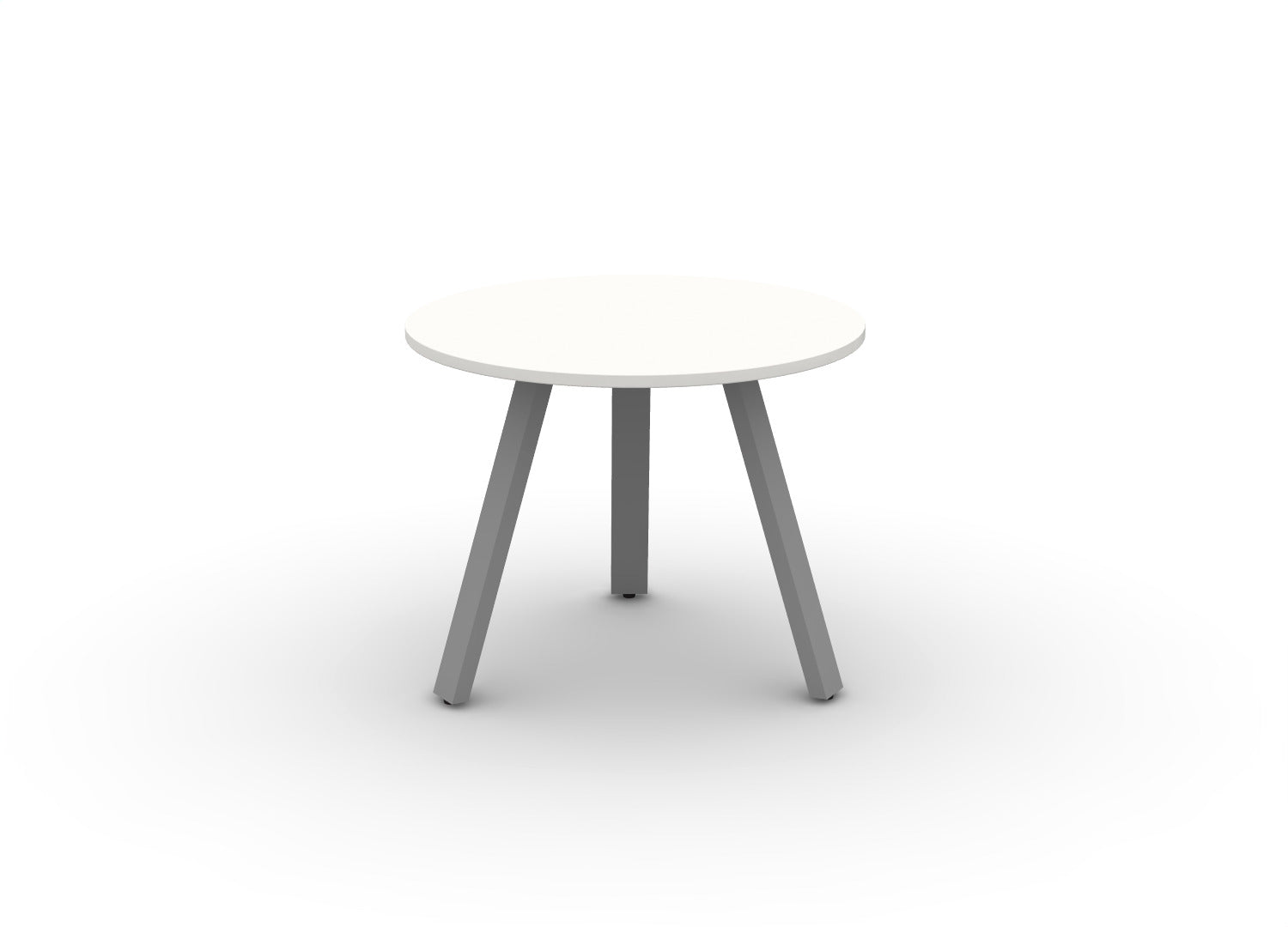 Round Angled-Leg Table