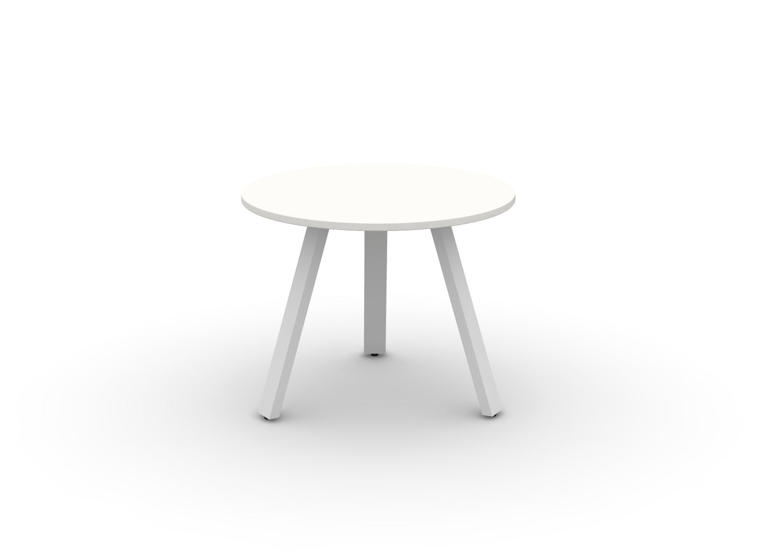 Round Angled-Leg Table