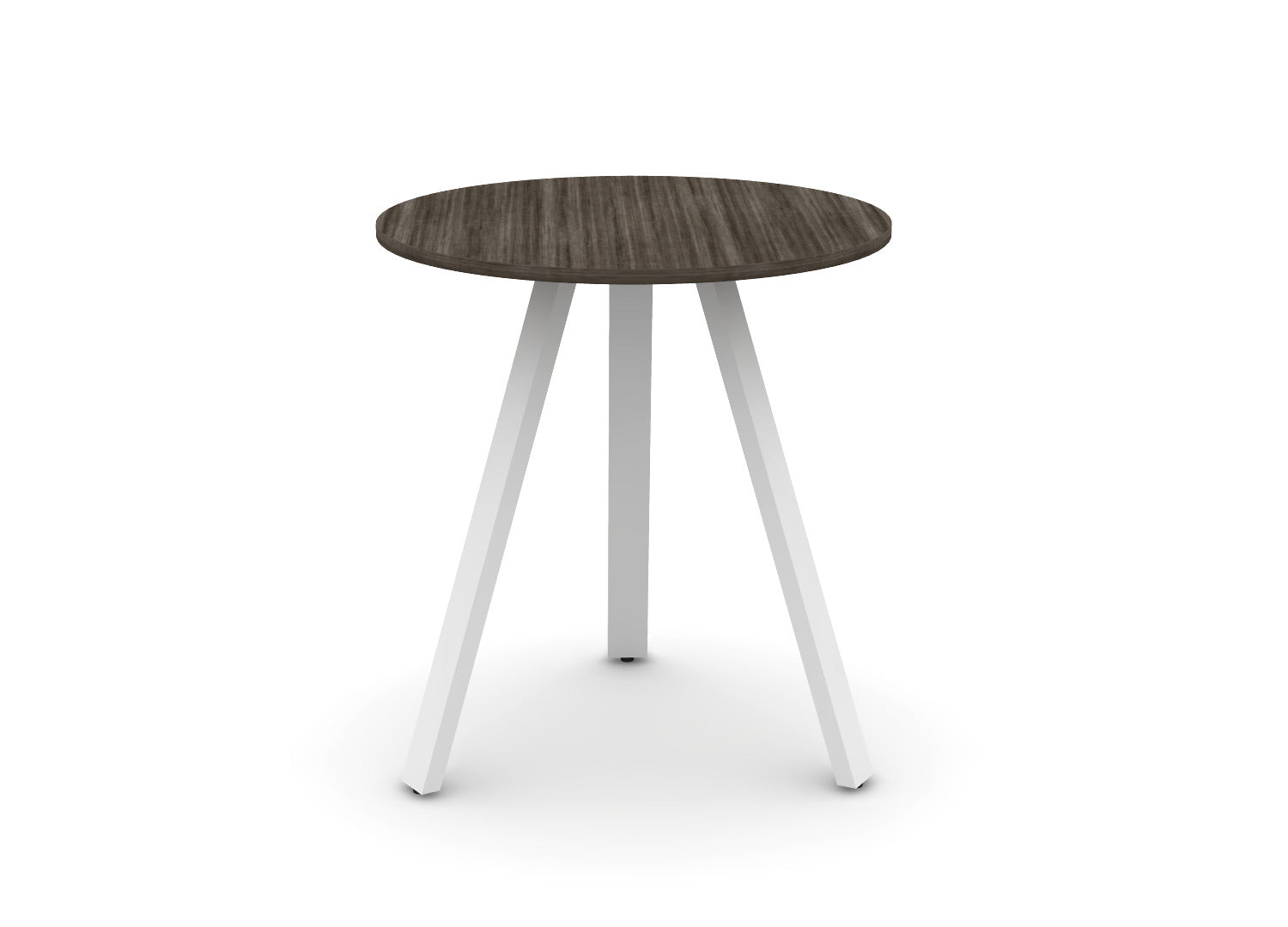 Round Angled-Leg Table - Standing Height