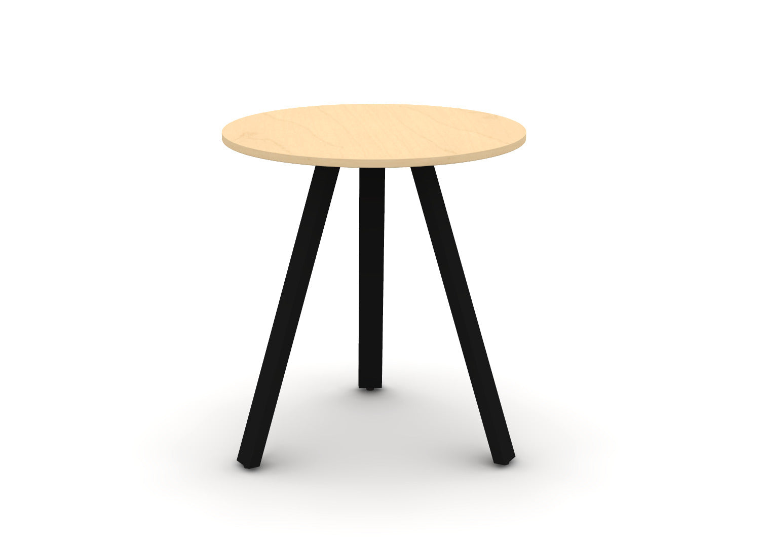 Round Angled-Leg Table - Standing Height