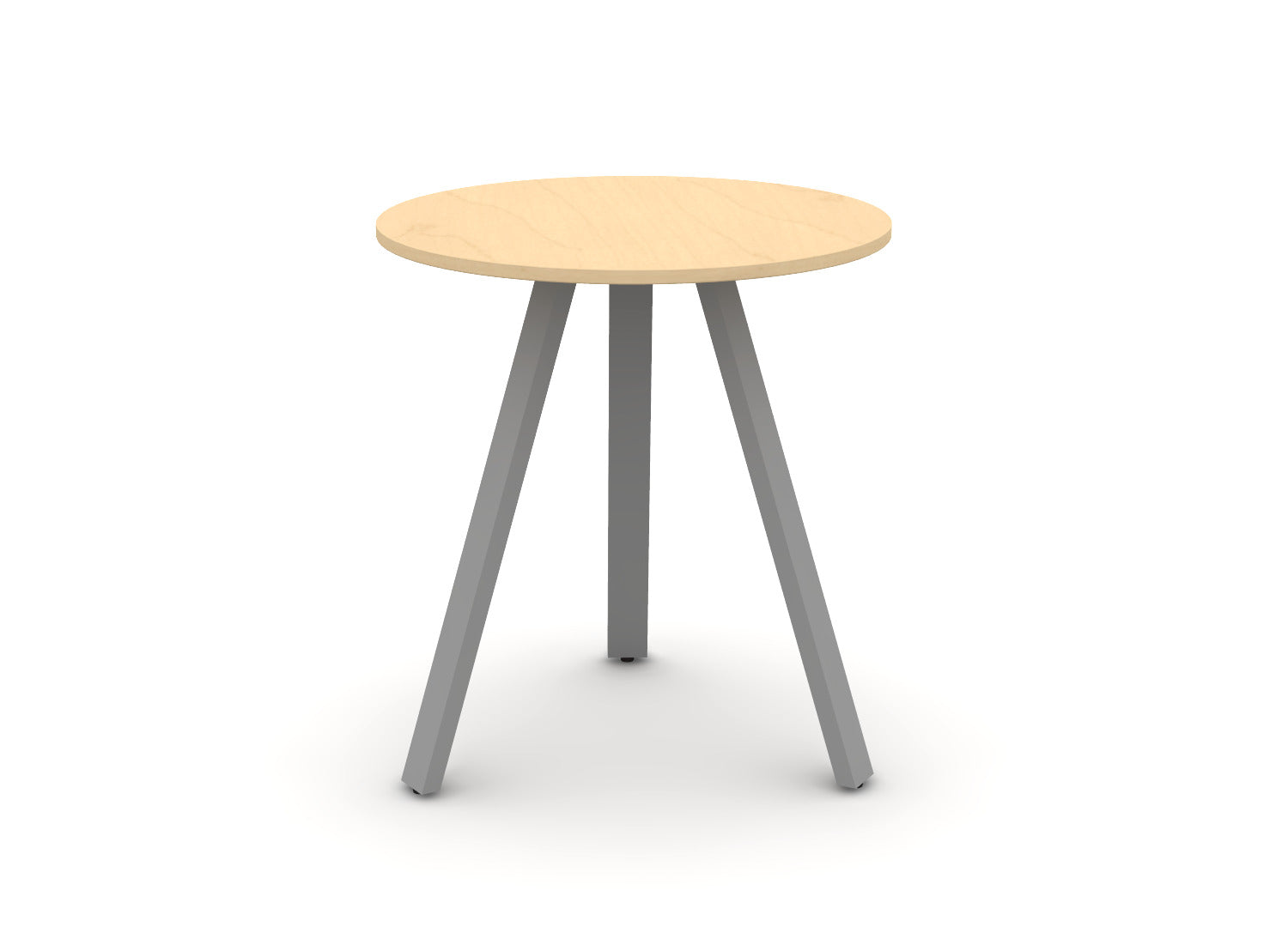 Round Angled-Leg Table - Standing Height