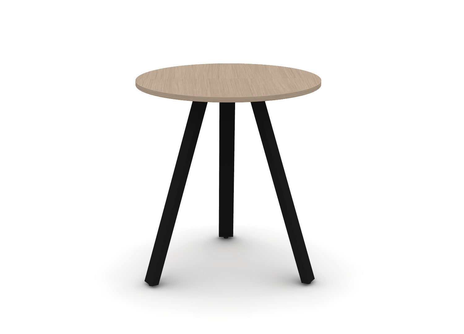 Round Angled-Leg Table - Standing Height