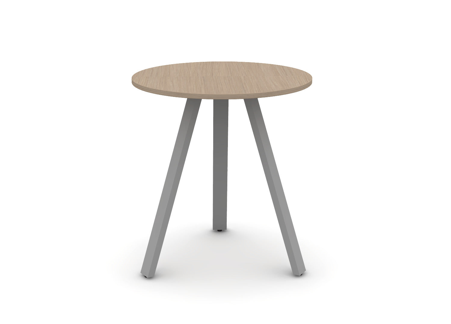 Round Angled-Leg Table - Standing Height