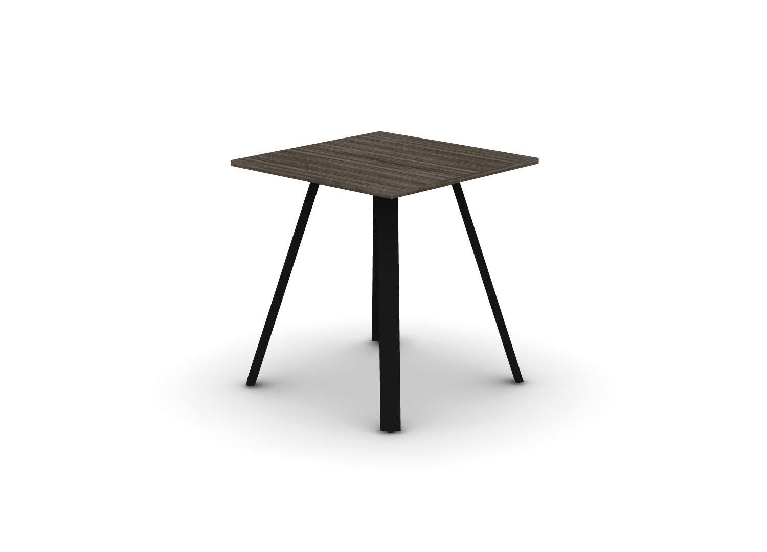 Square Angled-Leg Table - Standing-Height