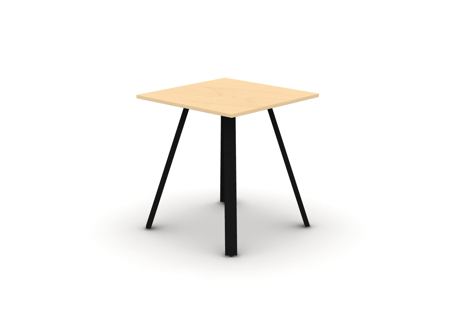 Square Angled-Leg Table - Standing-Height