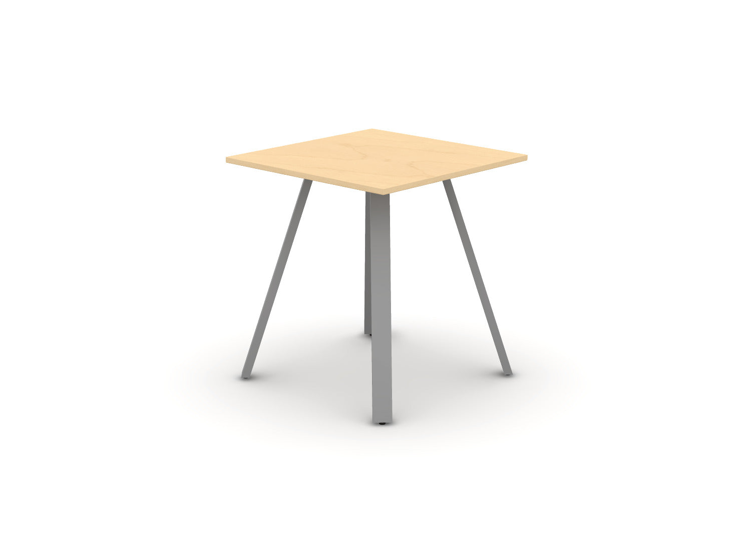 Square Angled-Leg Table - Standing-Height