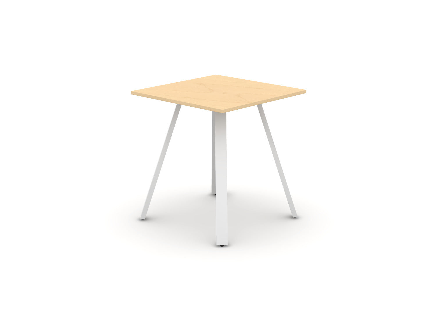 Square Angled-Leg Table - Standing-Height