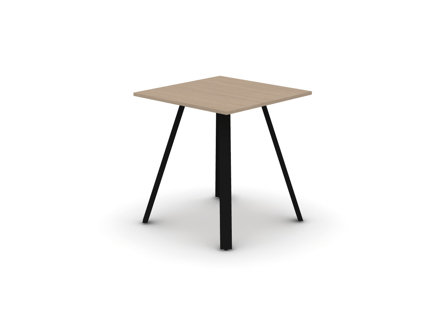 Square Angled-Leg Table - Standing-Height