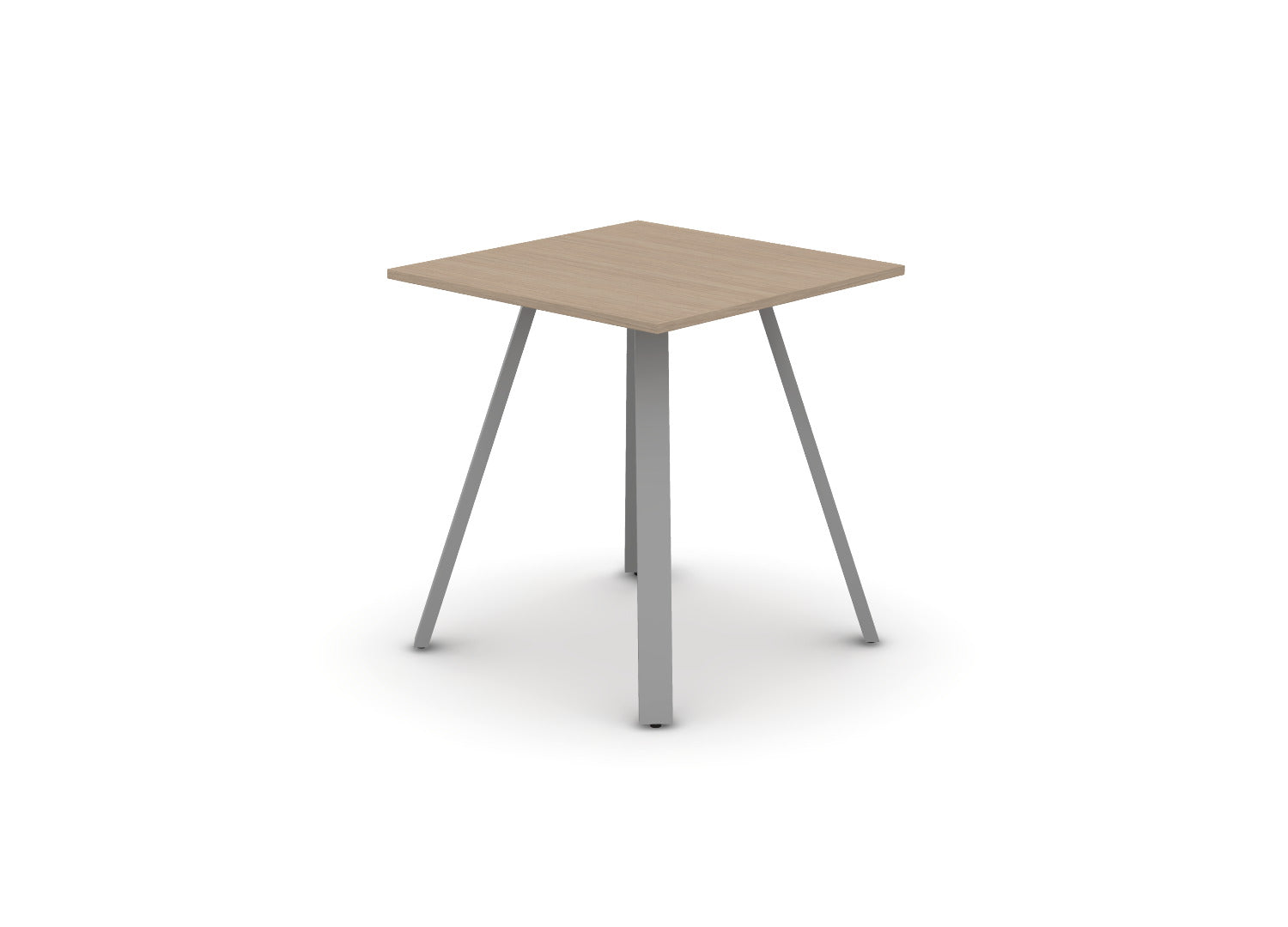 Square Angled-Leg Table - Standing-Height