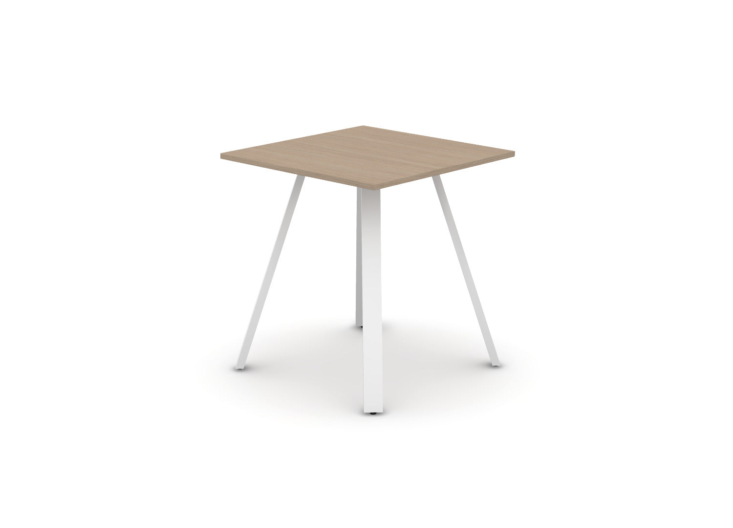 Square Angled-Leg Table - Standing-Height