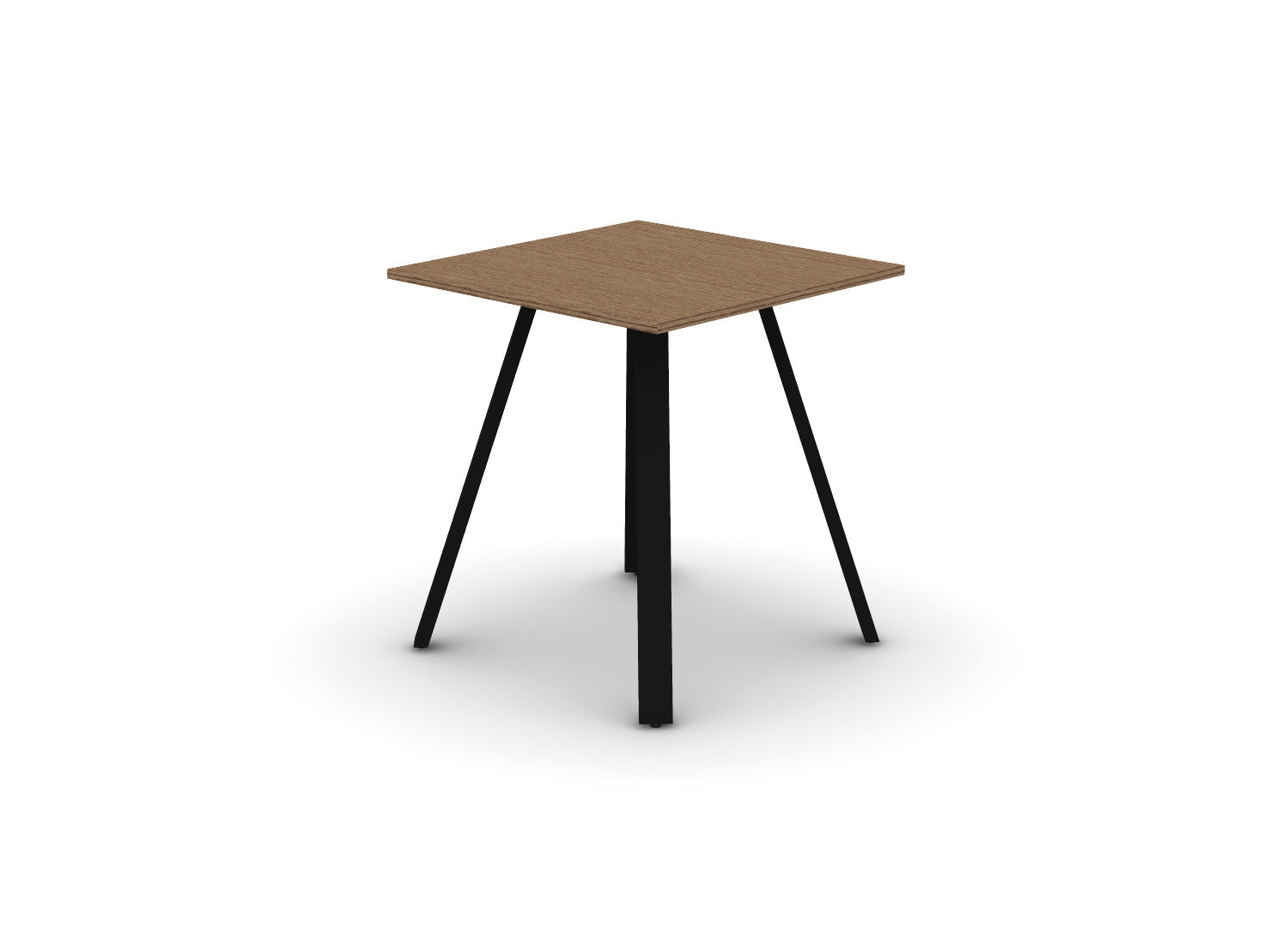 Square Angled-Leg Table - Standing-Height