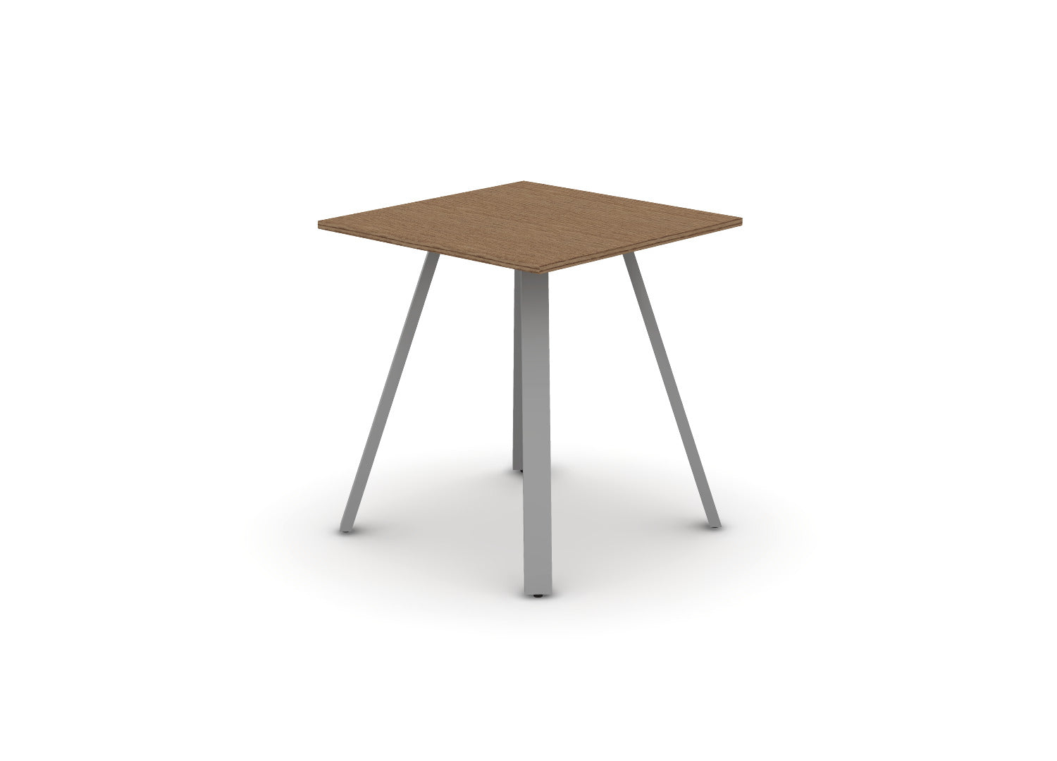 Square Angled-Leg Table - Standing-Height