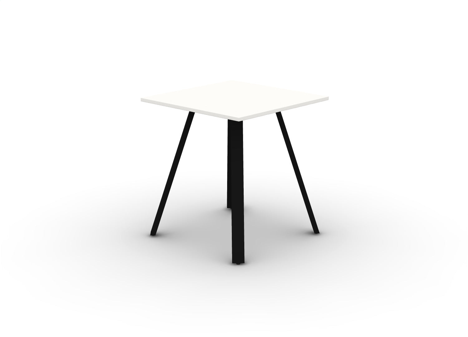 Square Angled-Leg Table - Standing-Height