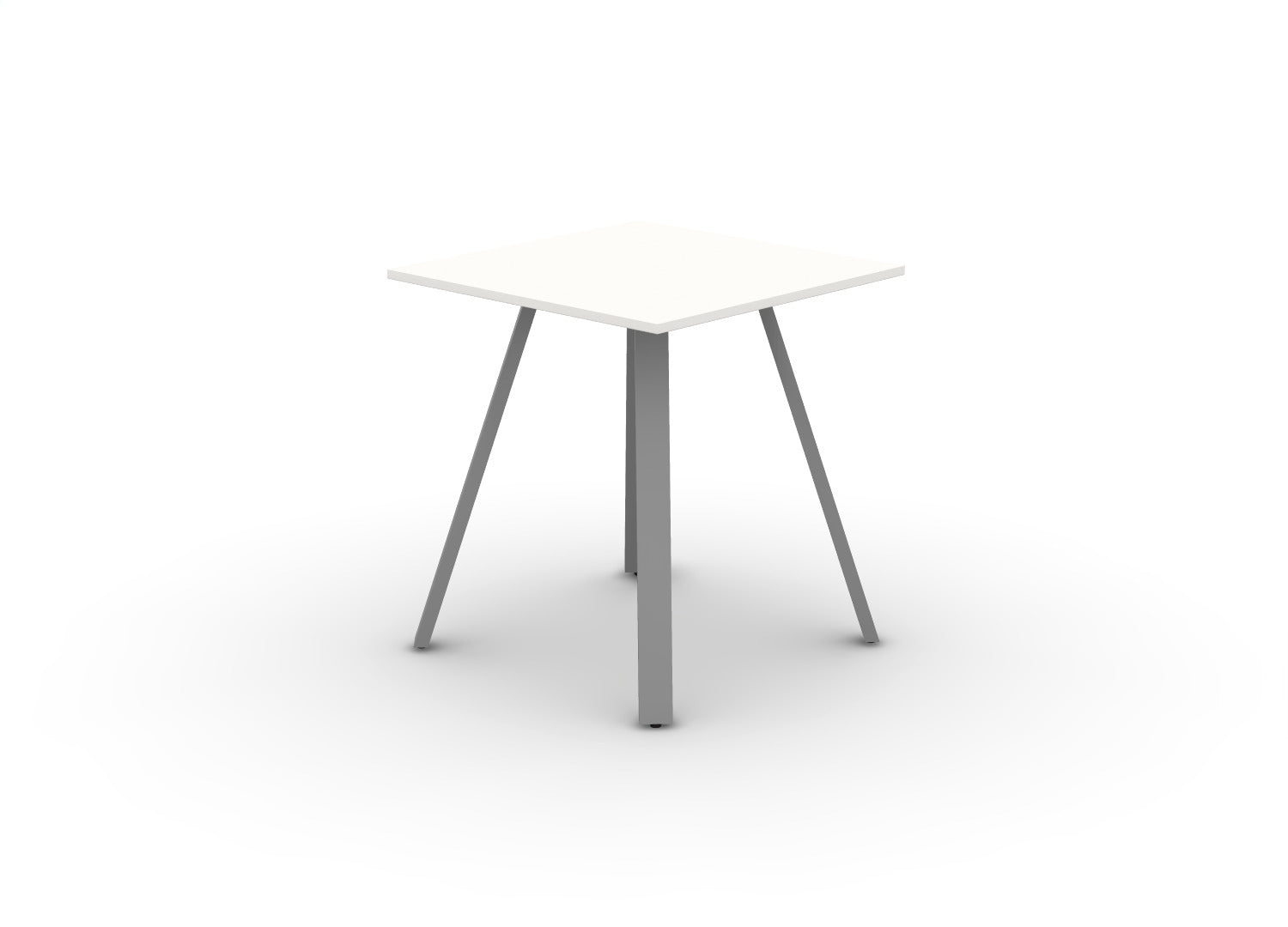 Square Angled-Leg Table - Standing-Height