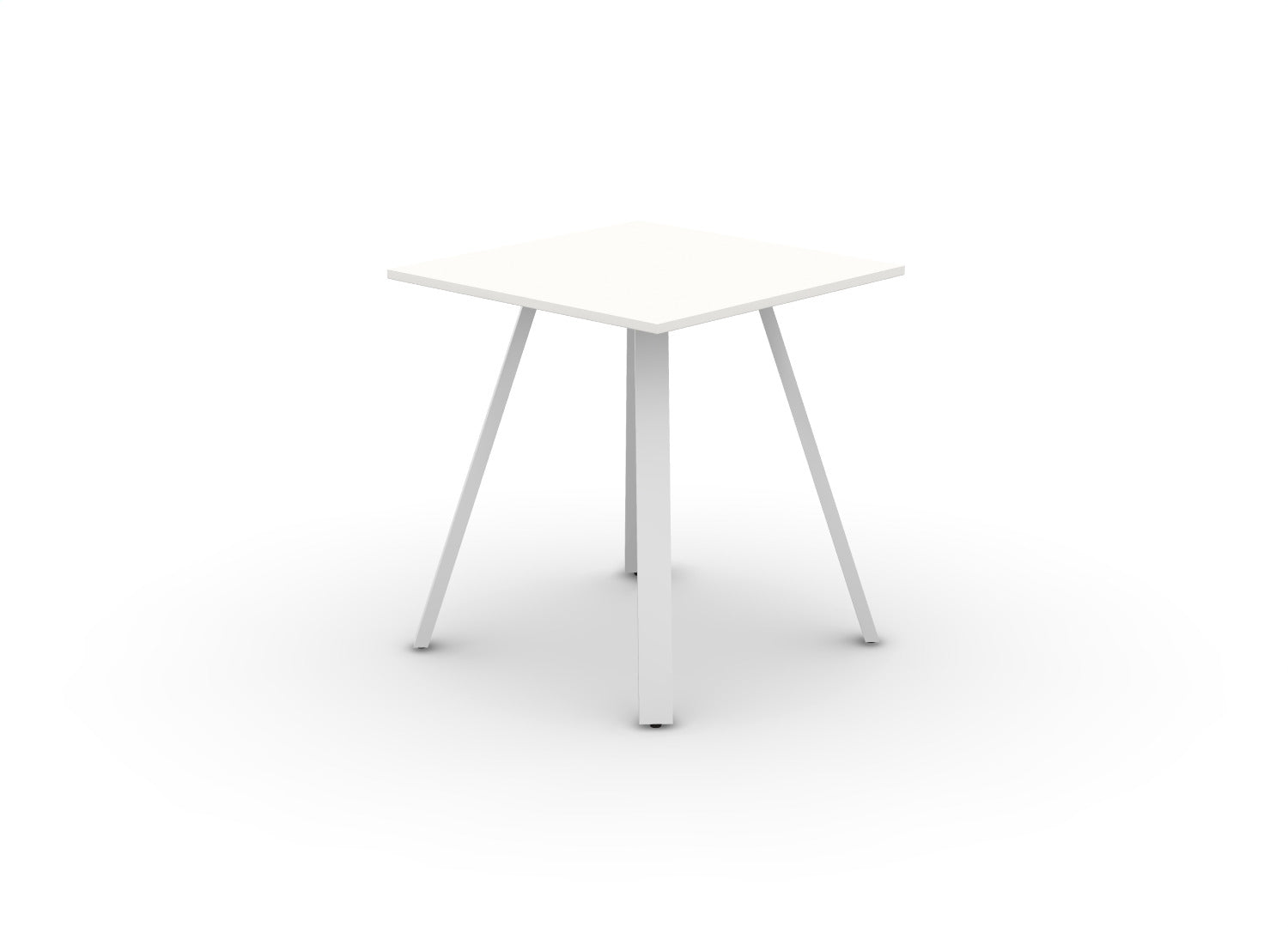 Square Angled-Leg Table - Standing-Height