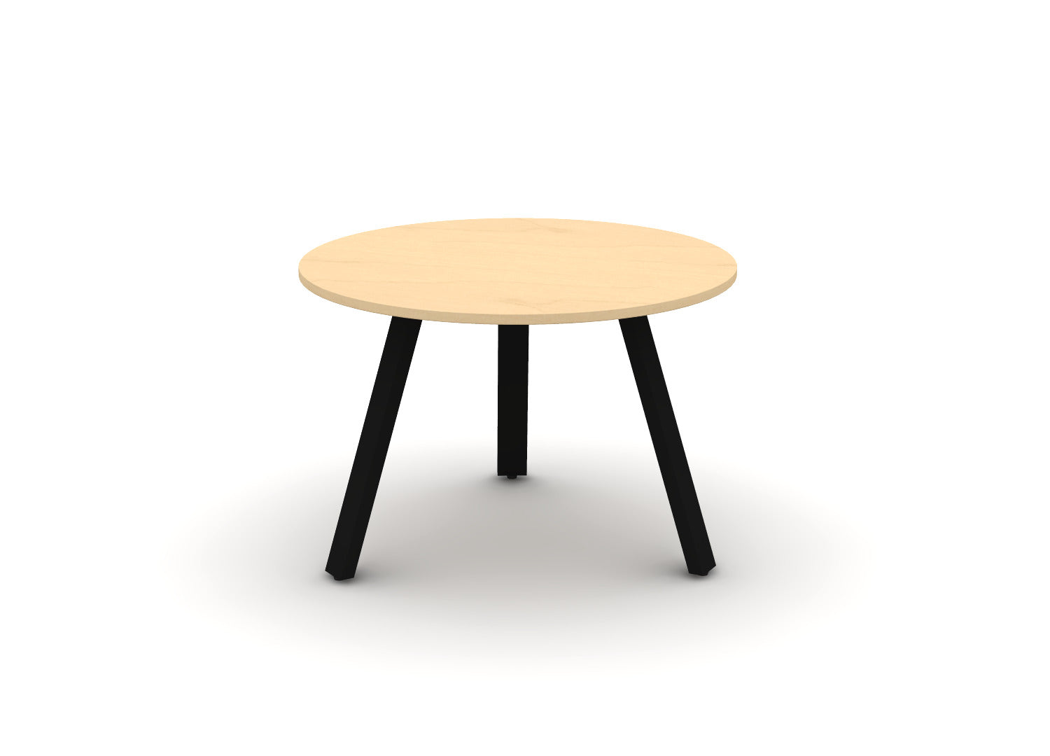 Round Angled-Leg Table