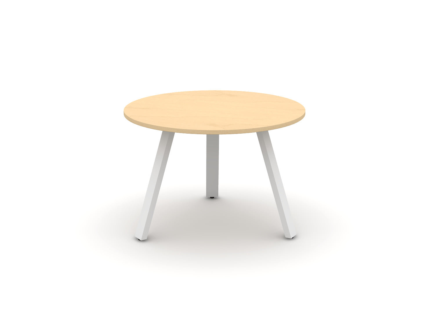 Round Angled-Leg Table