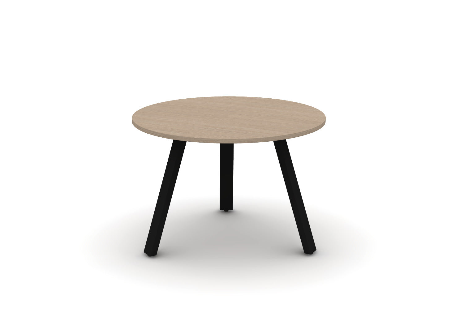 Round Angled-Leg Table