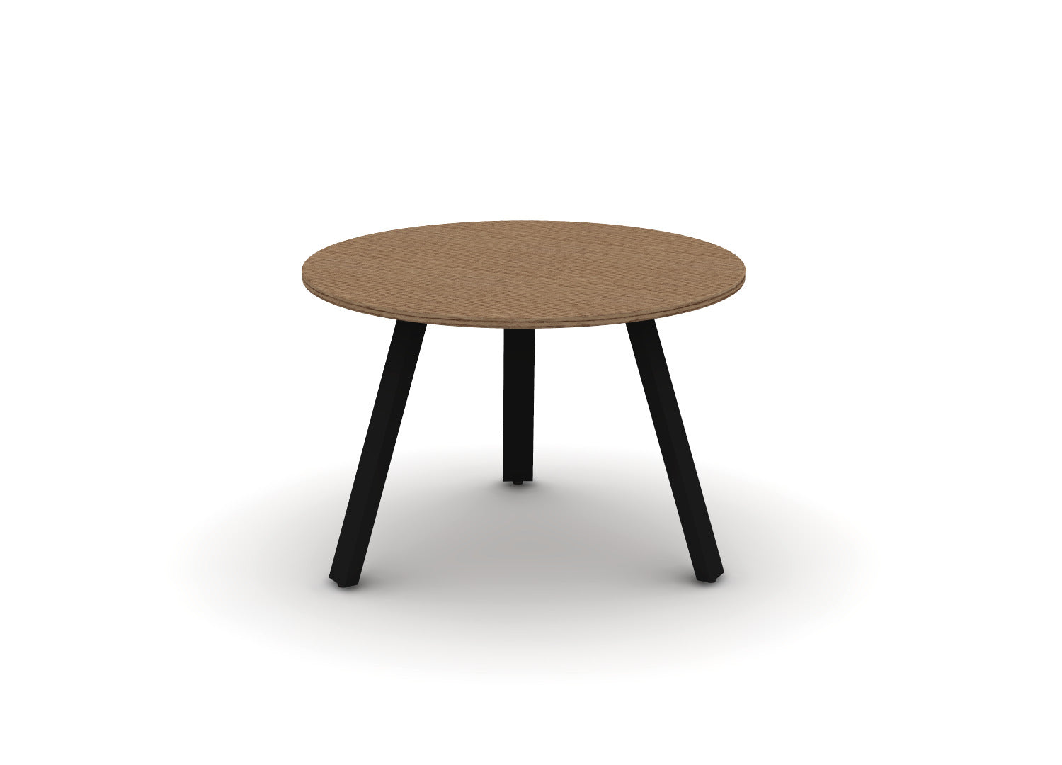 Round Angled-Leg Table