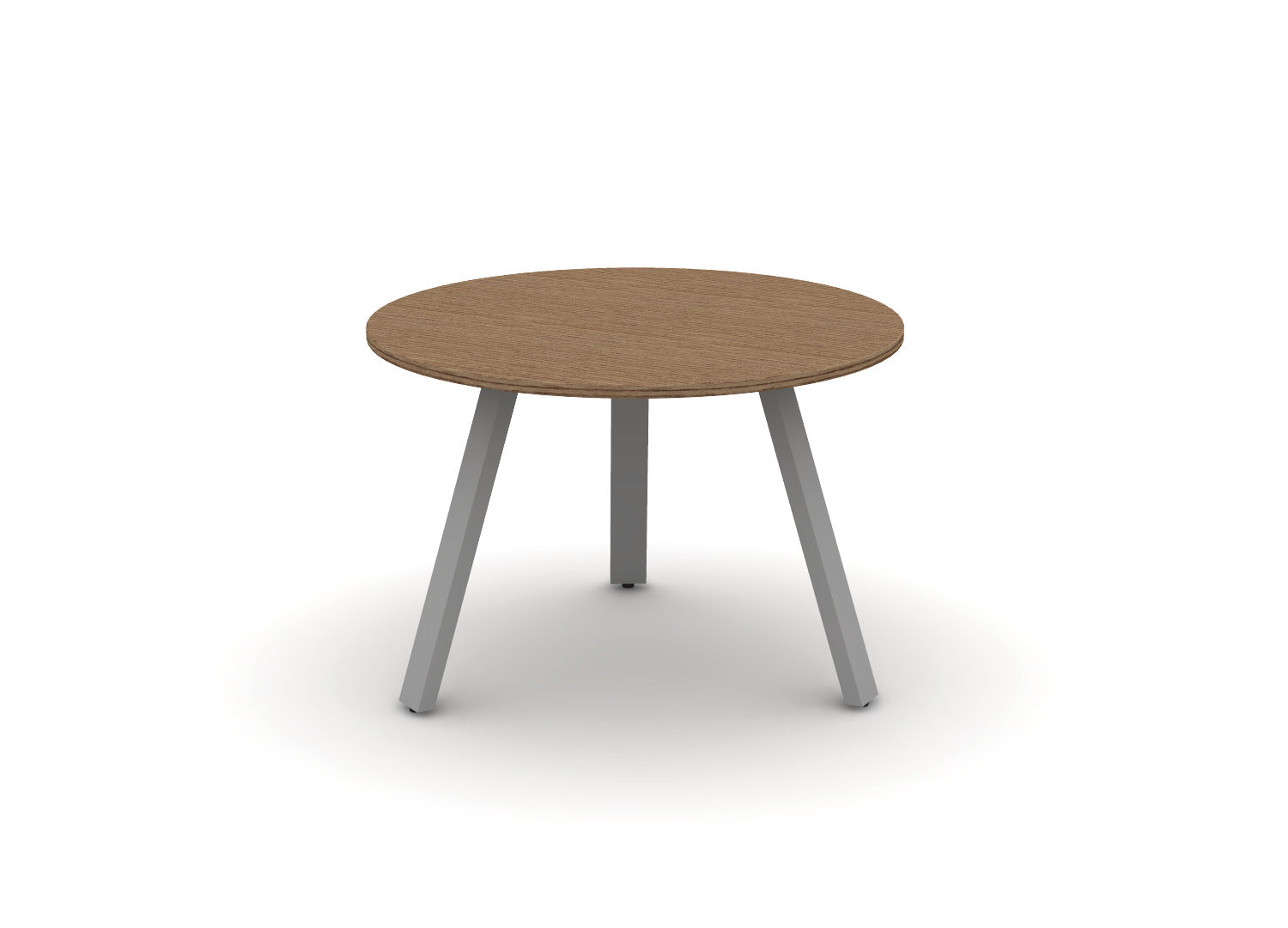 Round Angled-Leg Table