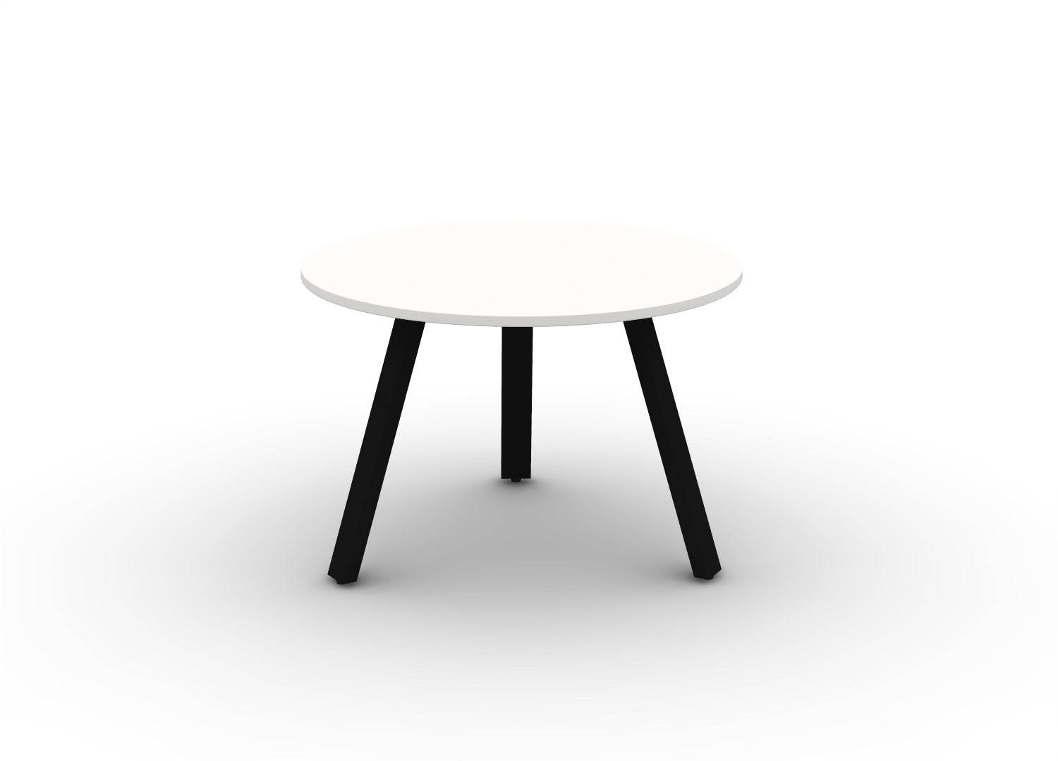 Round Angled-Leg Table