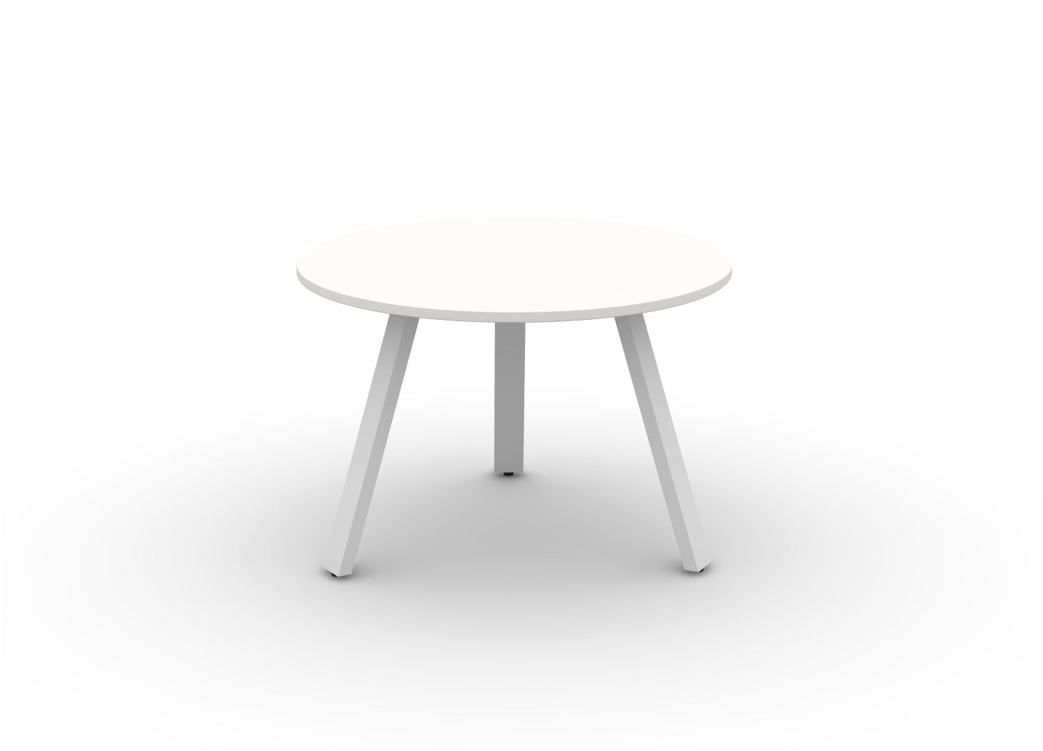 Round Angled-Leg Table