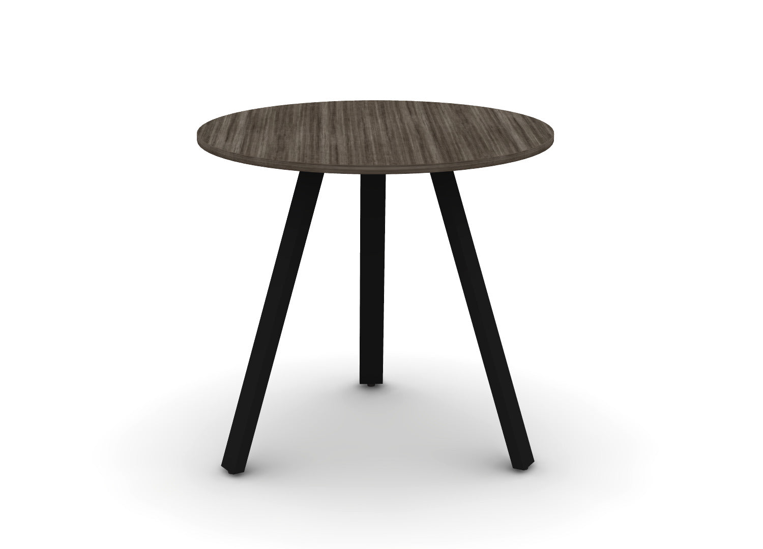 Round Angled-Leg Table - Standing Height