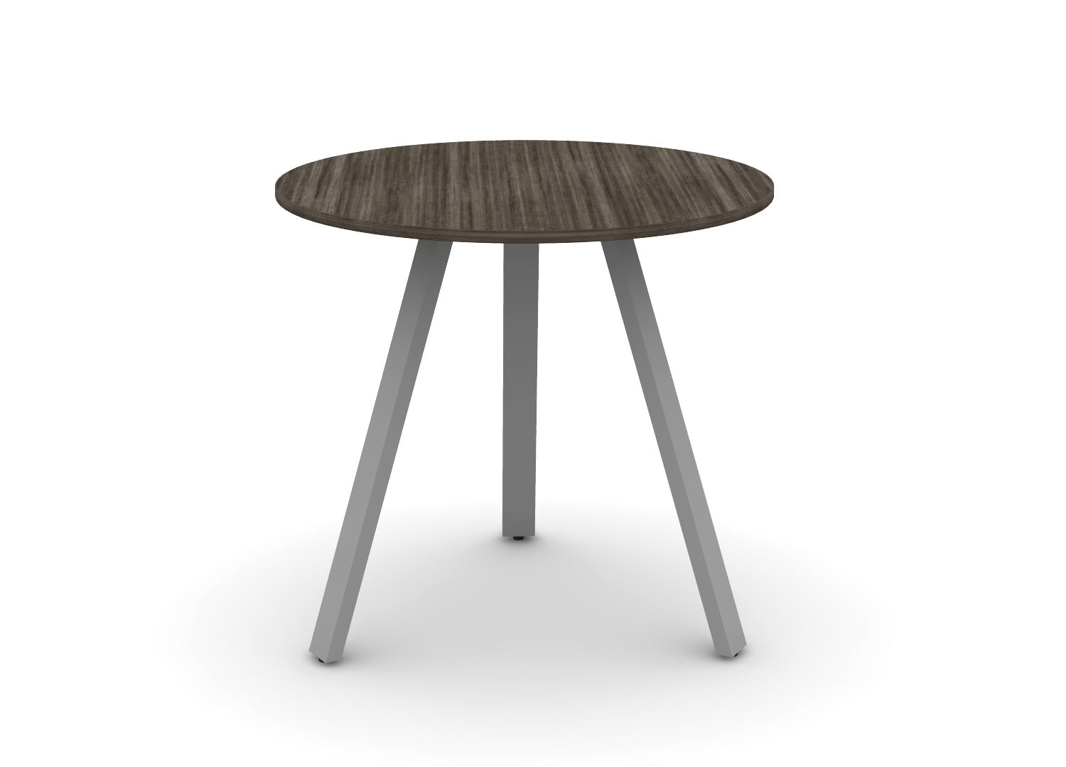 Round Angled-Leg Table - Standing Height