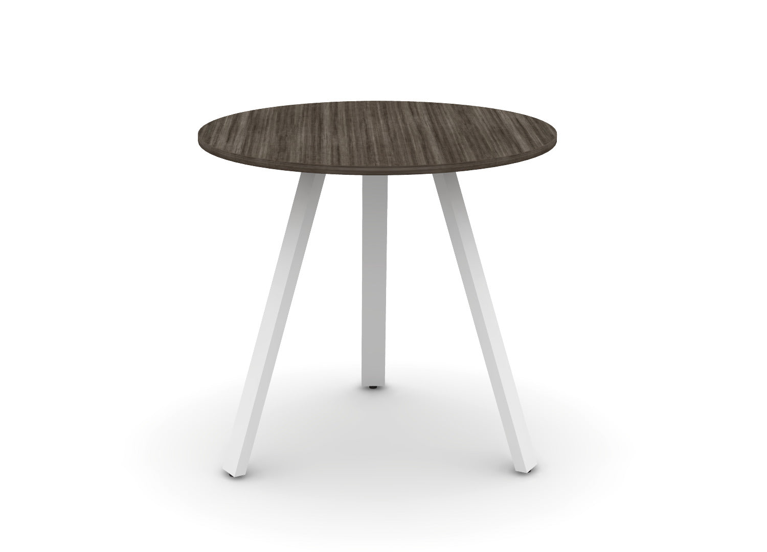 Round Angled-Leg Table - Standing Height