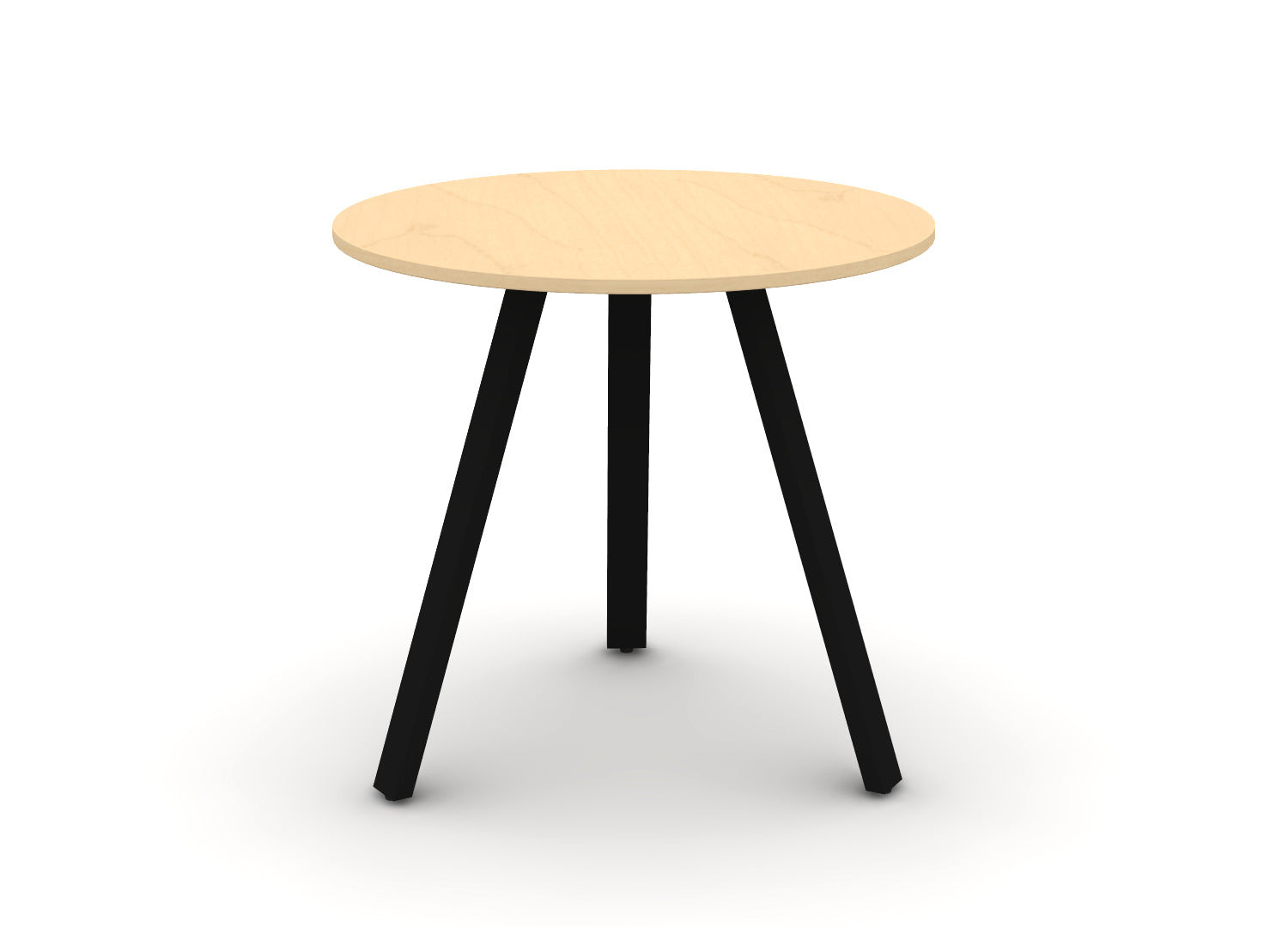 Round Angled-Leg Table - Standing Height