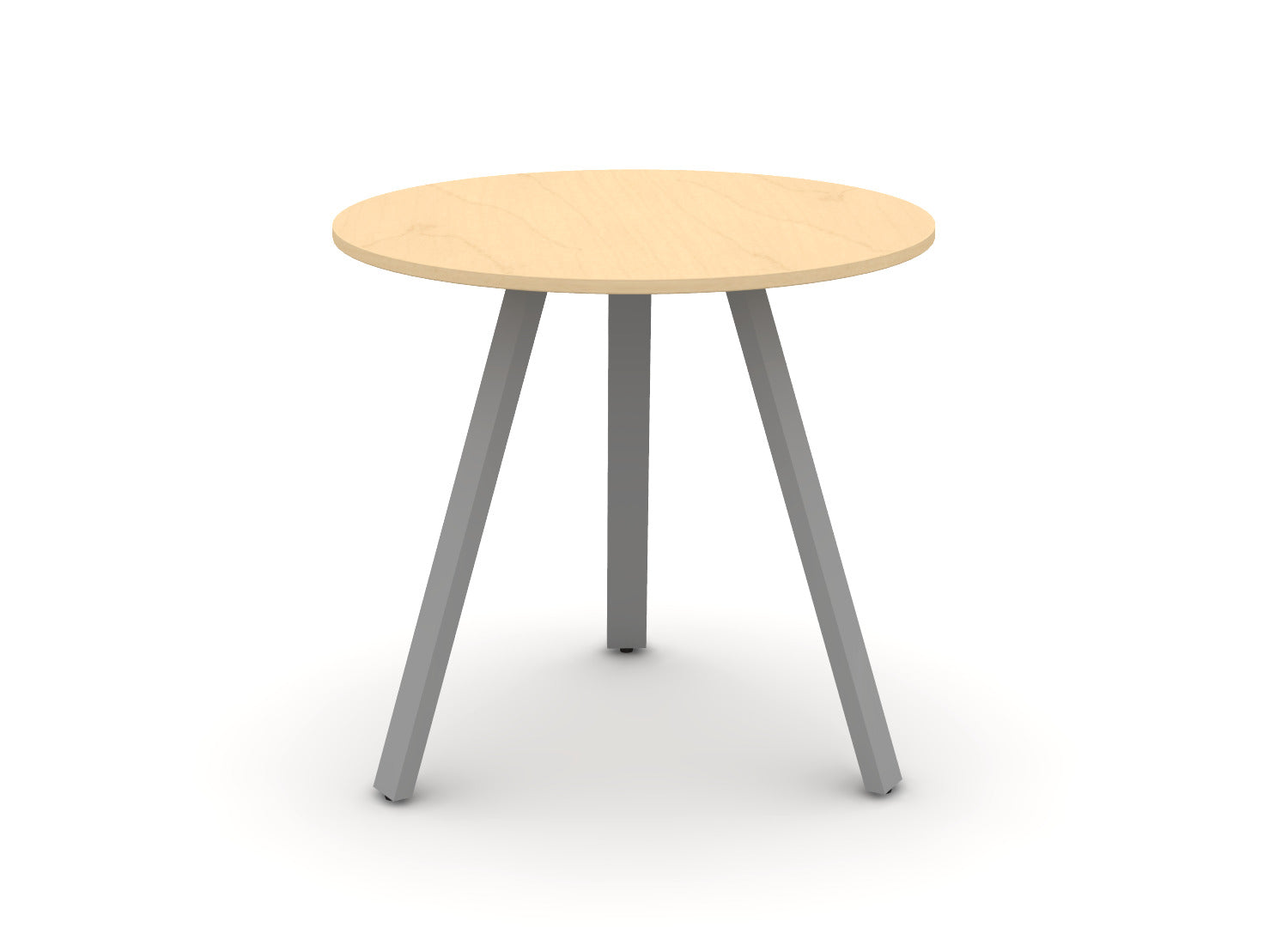 Round Angled-Leg Table - Standing Height