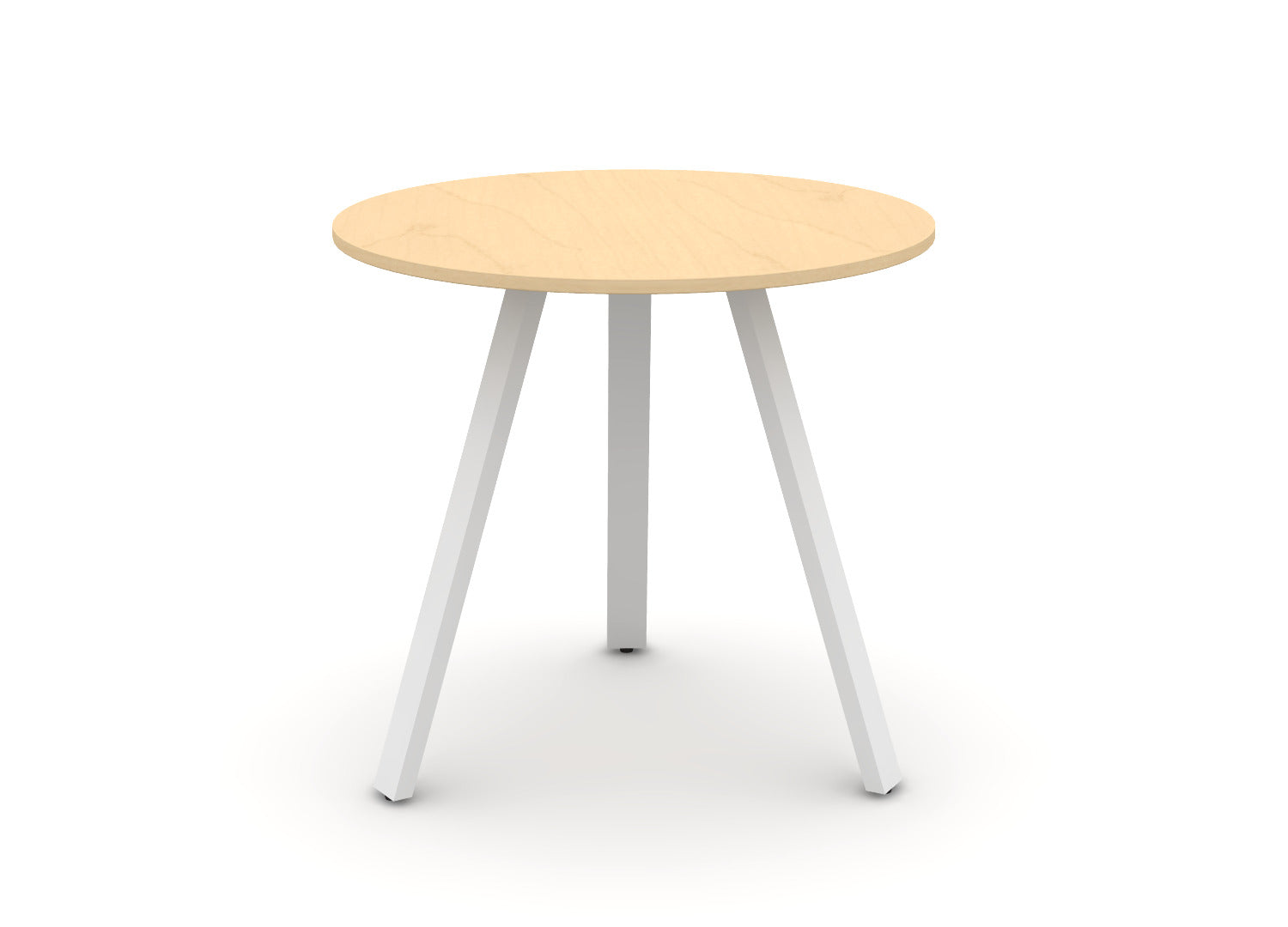 Round Angled-Leg Table - Standing Height