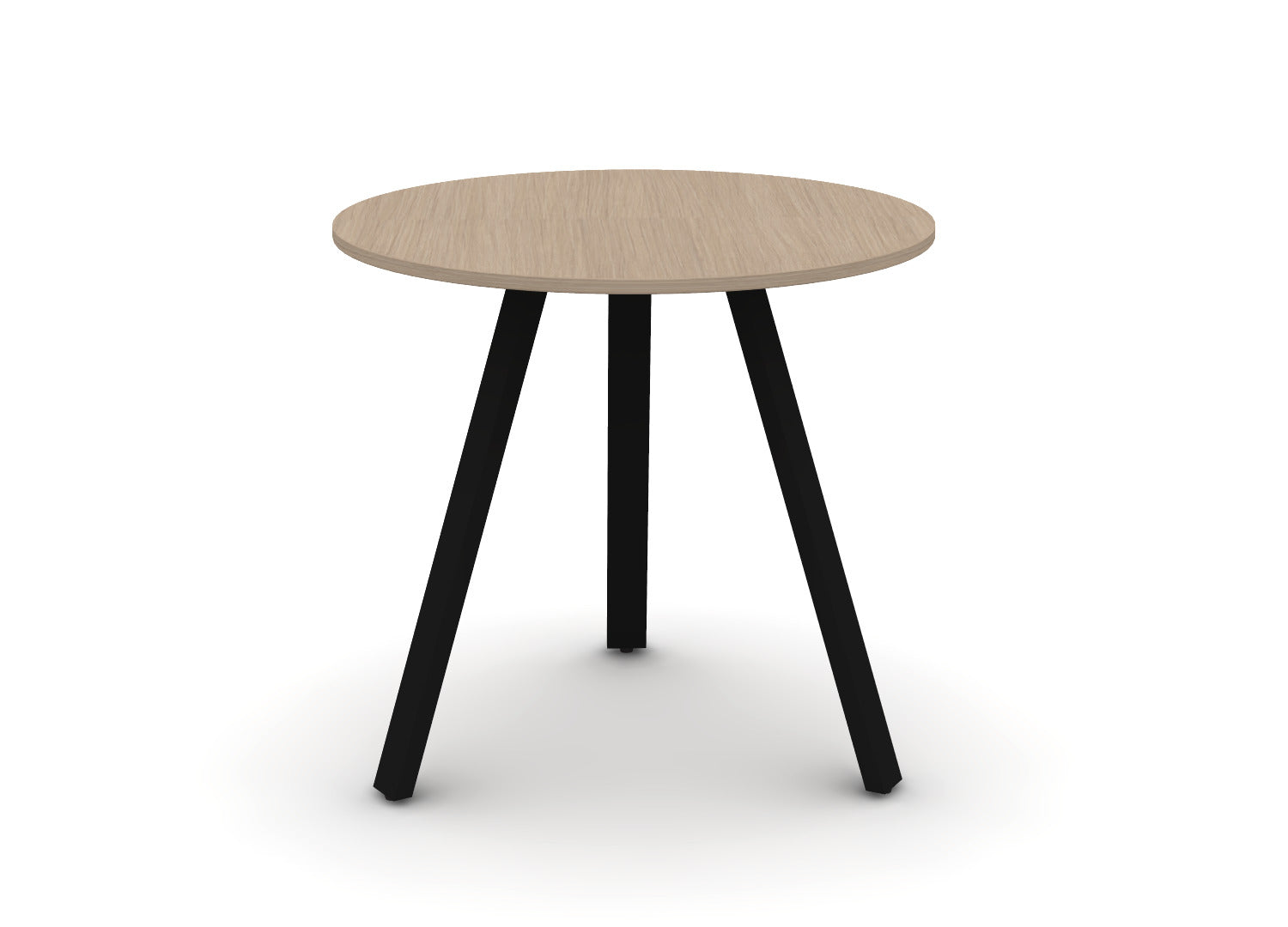 Round Angled-Leg Table - Standing Height