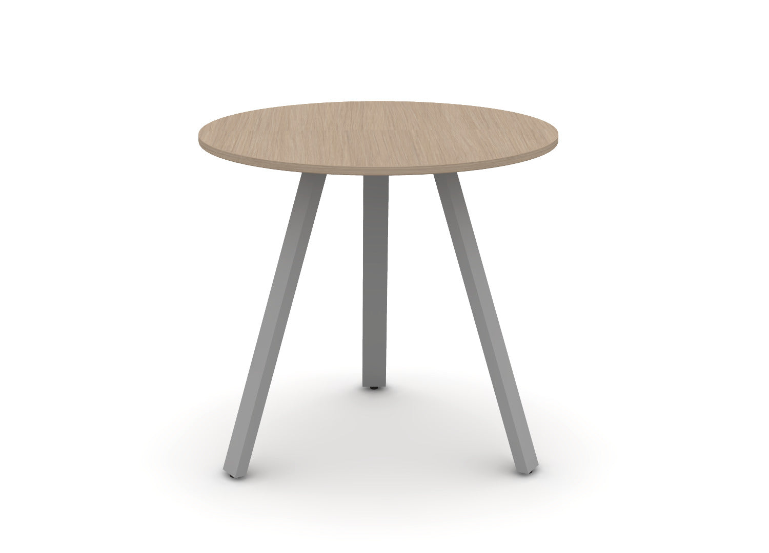 Round Angled-Leg Table - Standing Height