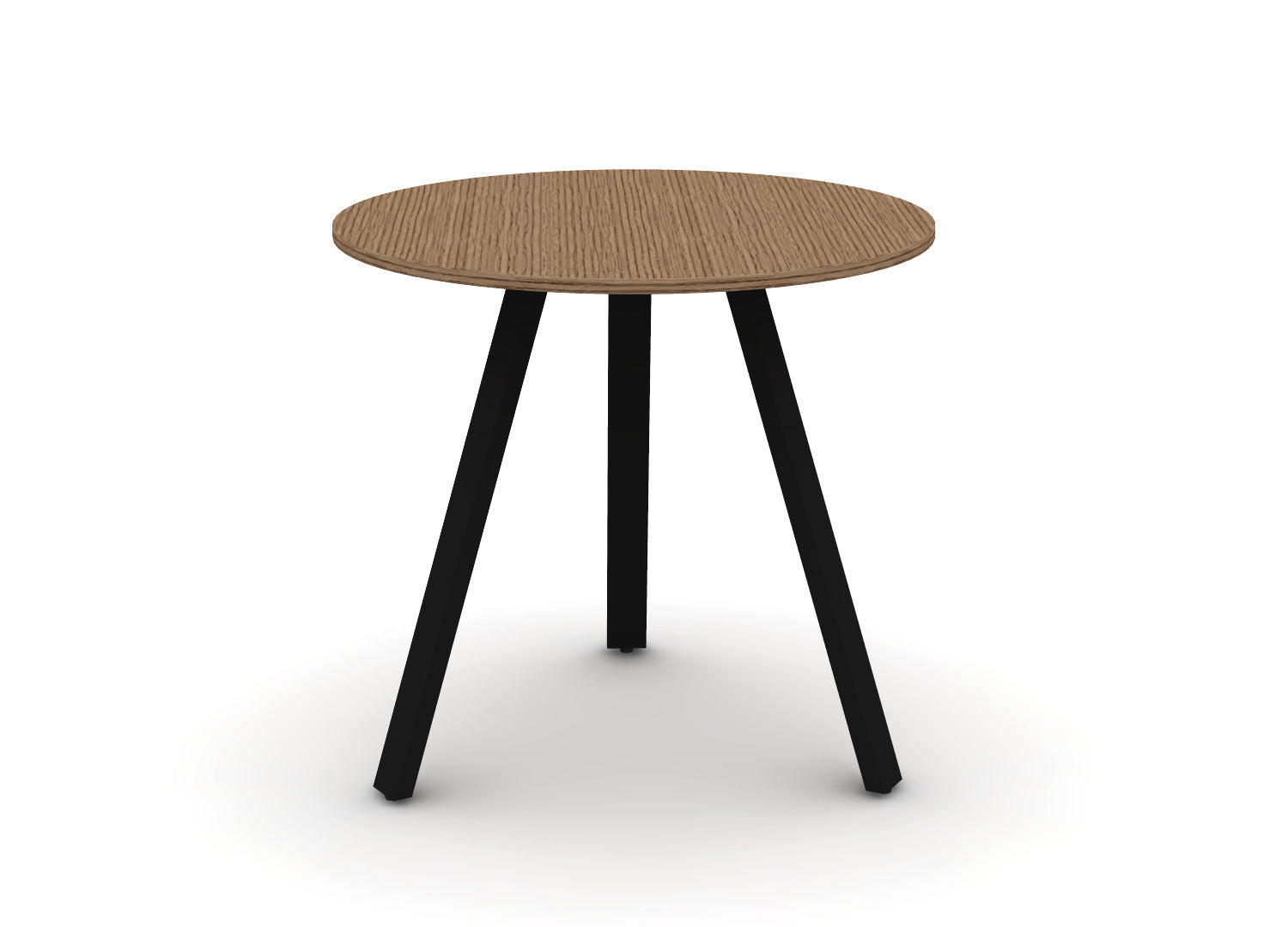 Round Angled-Leg Table - Standing Height