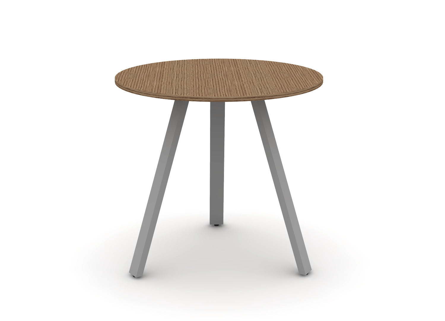 Round Angled-Leg Table - Standing Height