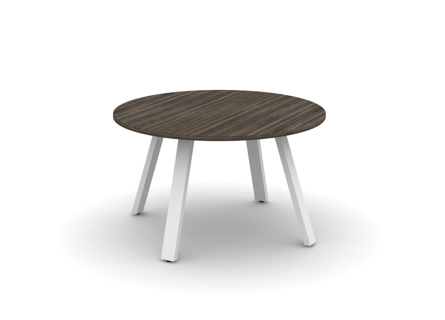 Round Angled-Leg Table