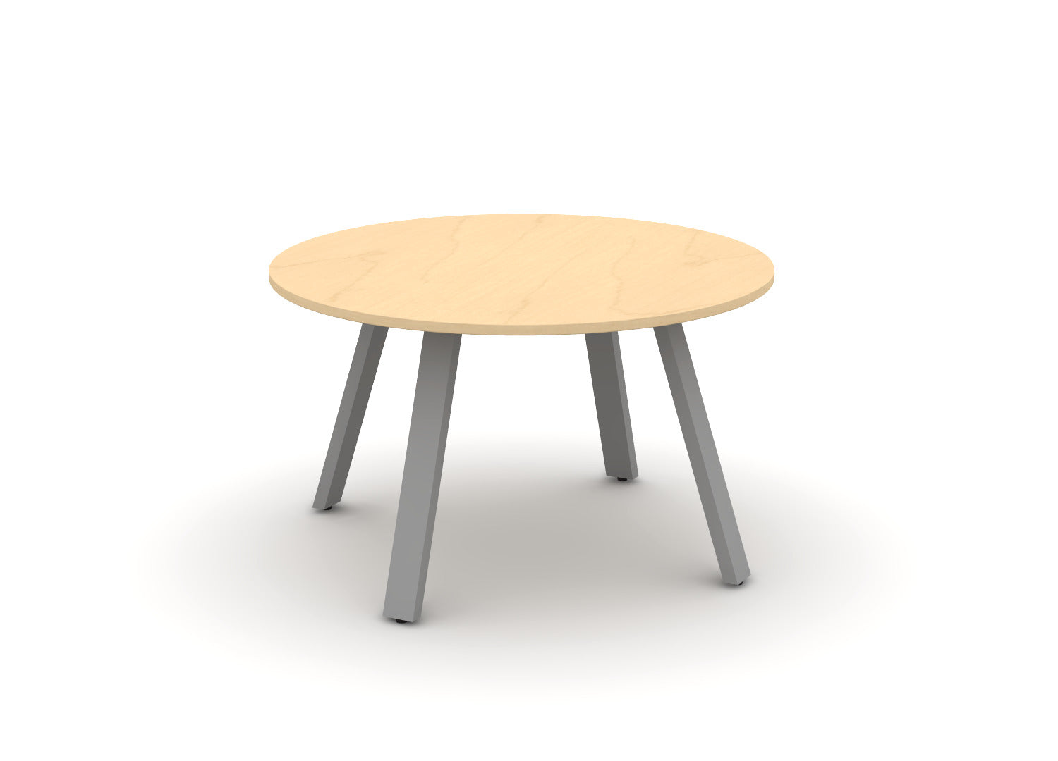 Round Angled-Leg Table