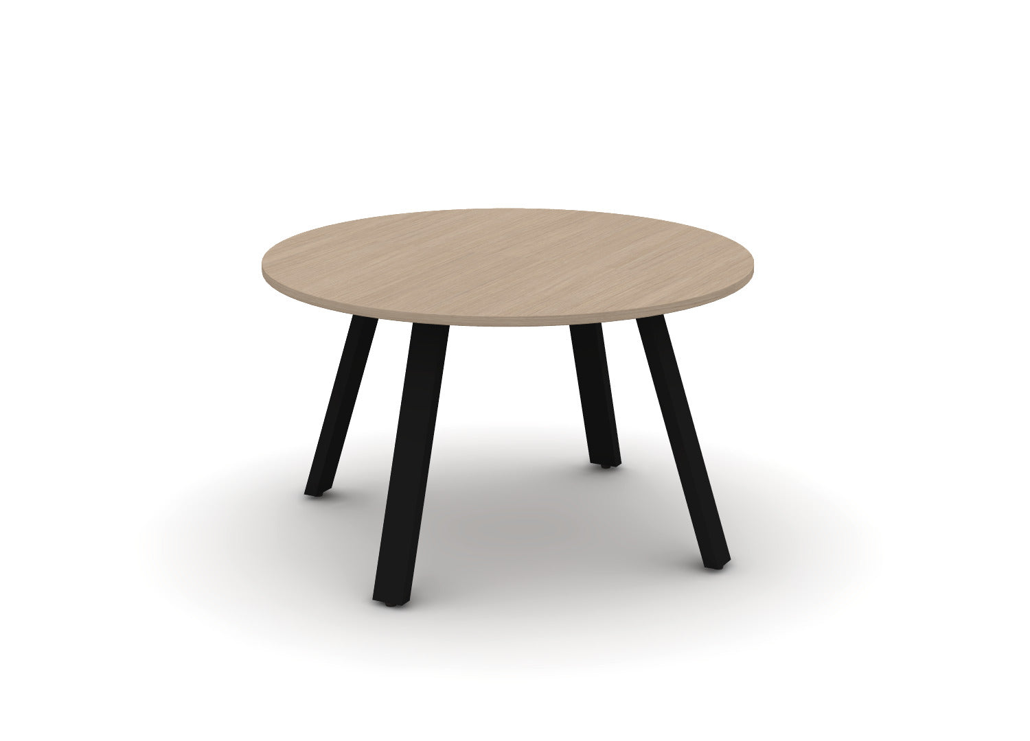 Round Angled-Leg Table