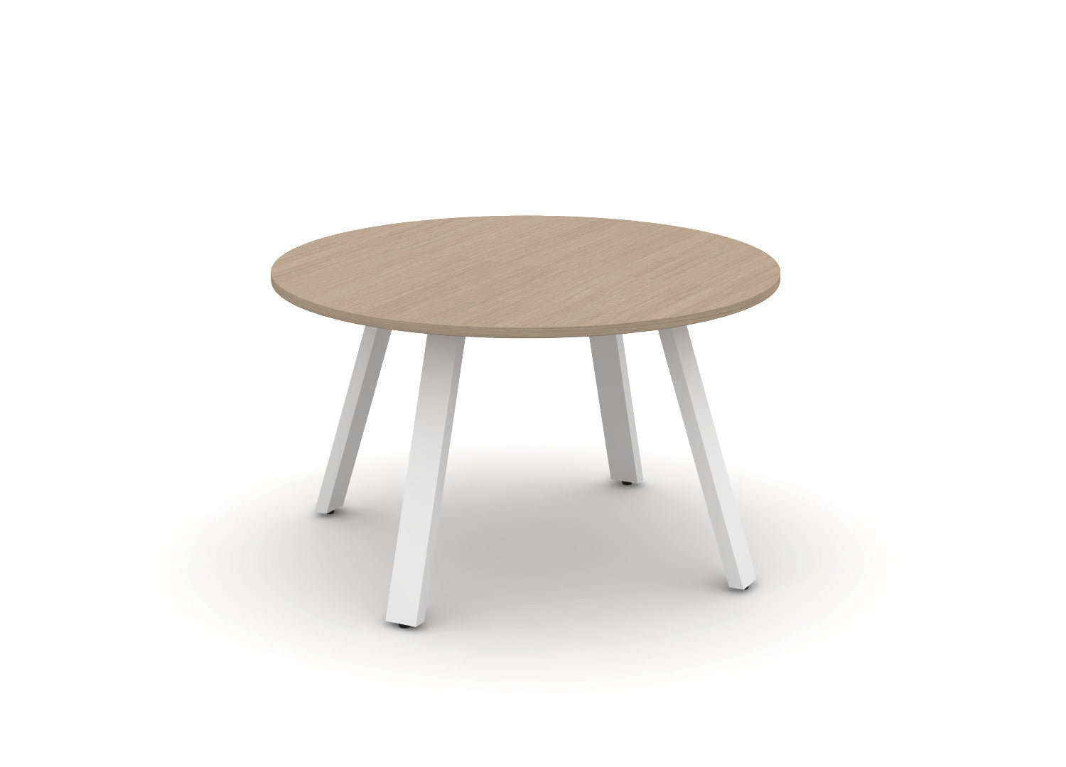 Round Angled-Leg Table