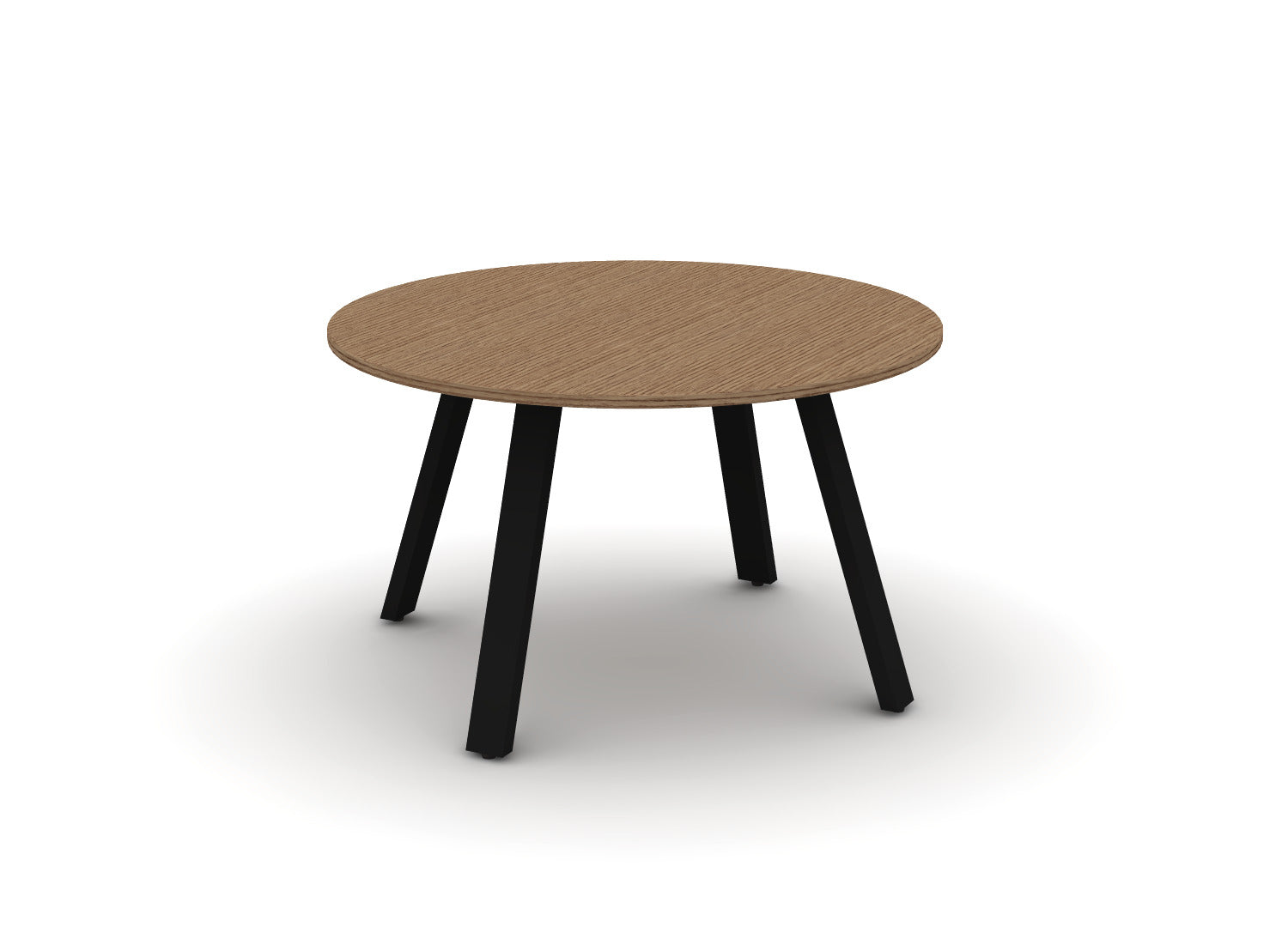 Round Angled-Leg Table