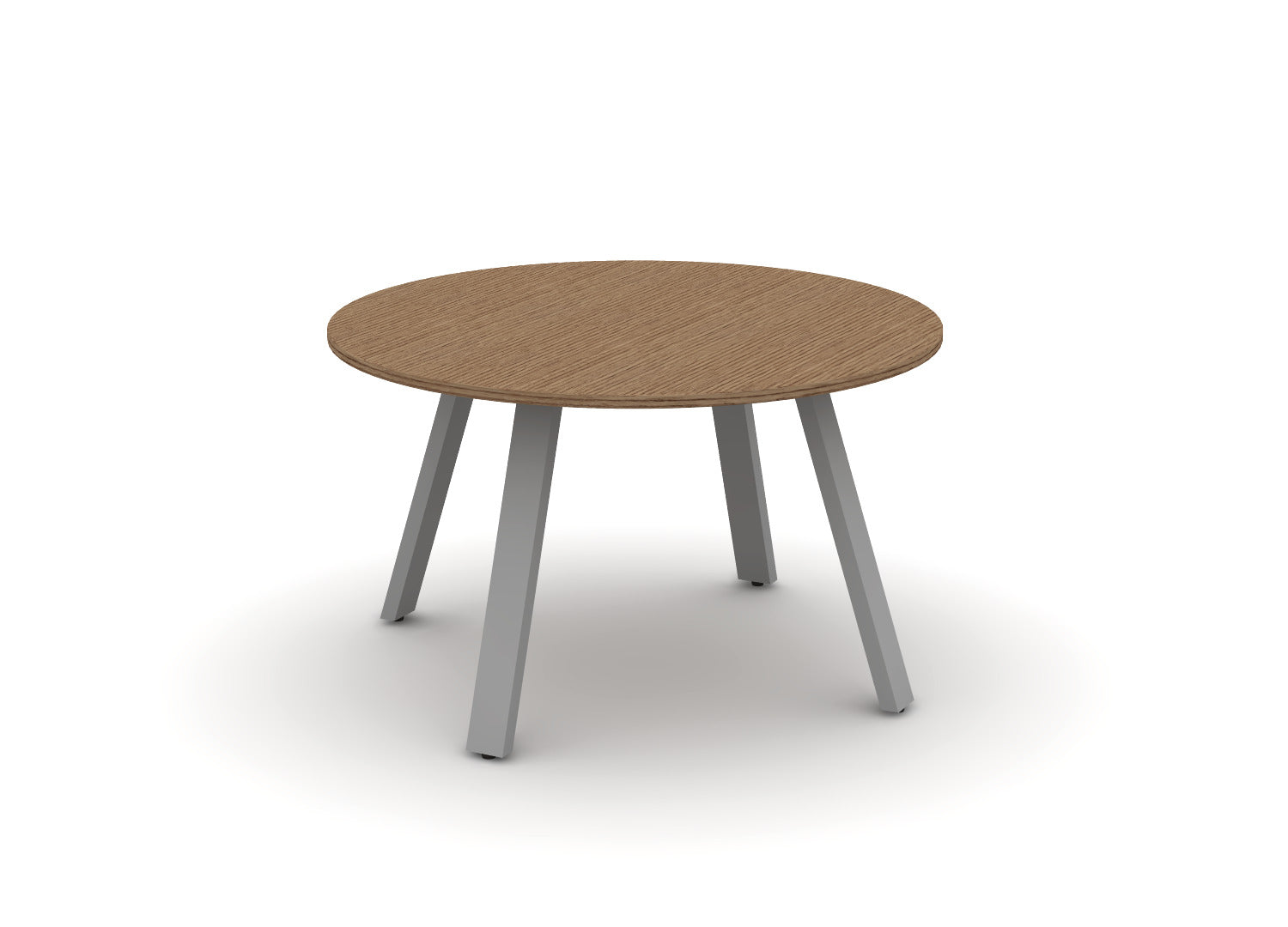 Round Angled-Leg Table