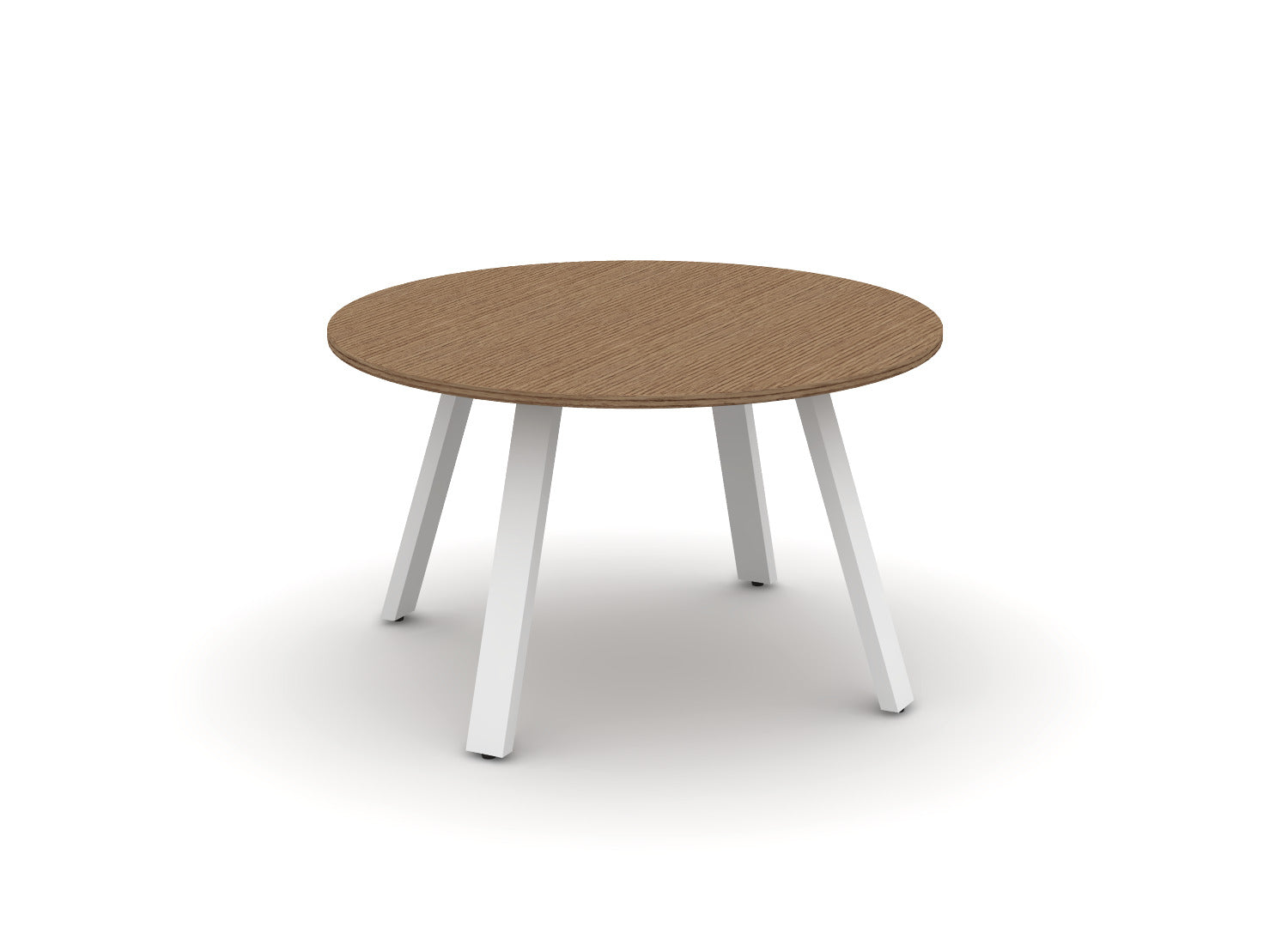 Round Angled-Leg Table