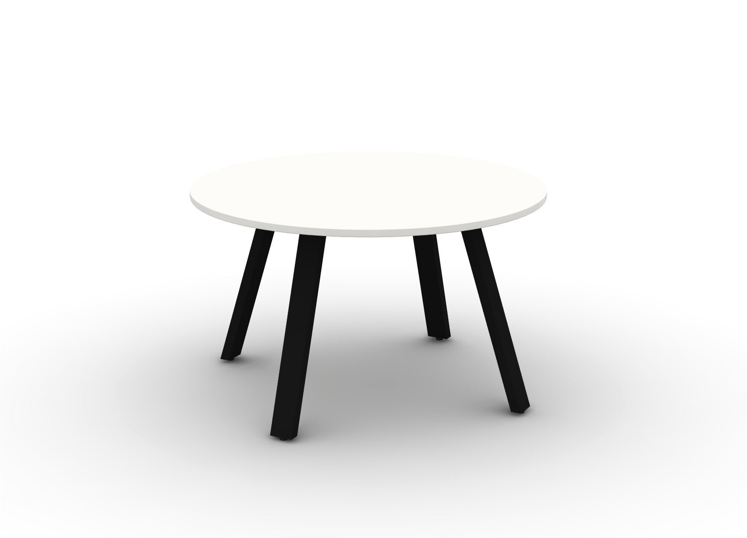 Round Angled-Leg Table